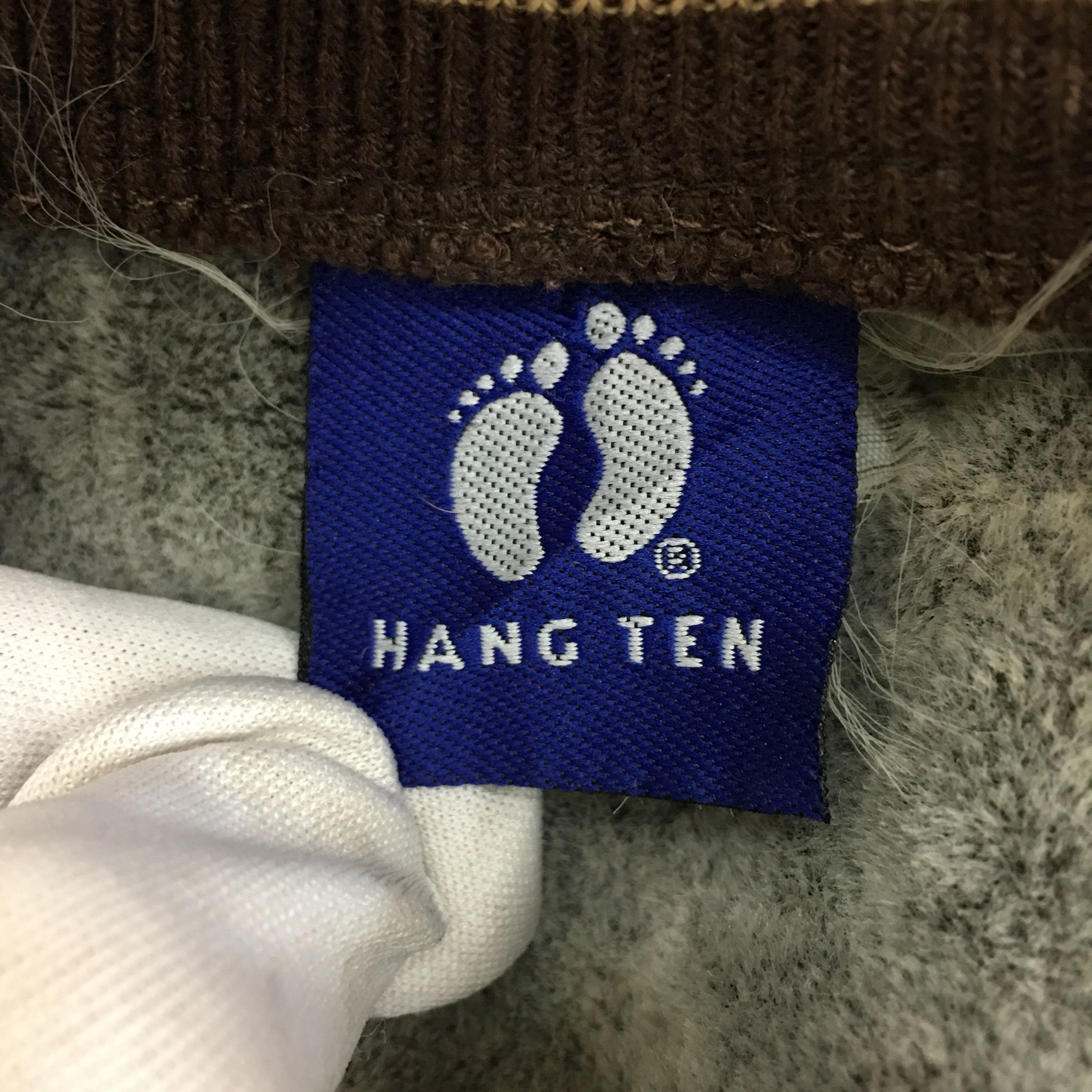 Hang Ten Vtg HANG TEN Surf Cardigan Varsity Jacket Sweater Size US L / EU 52-54 / 3 - 9 Thumbnail