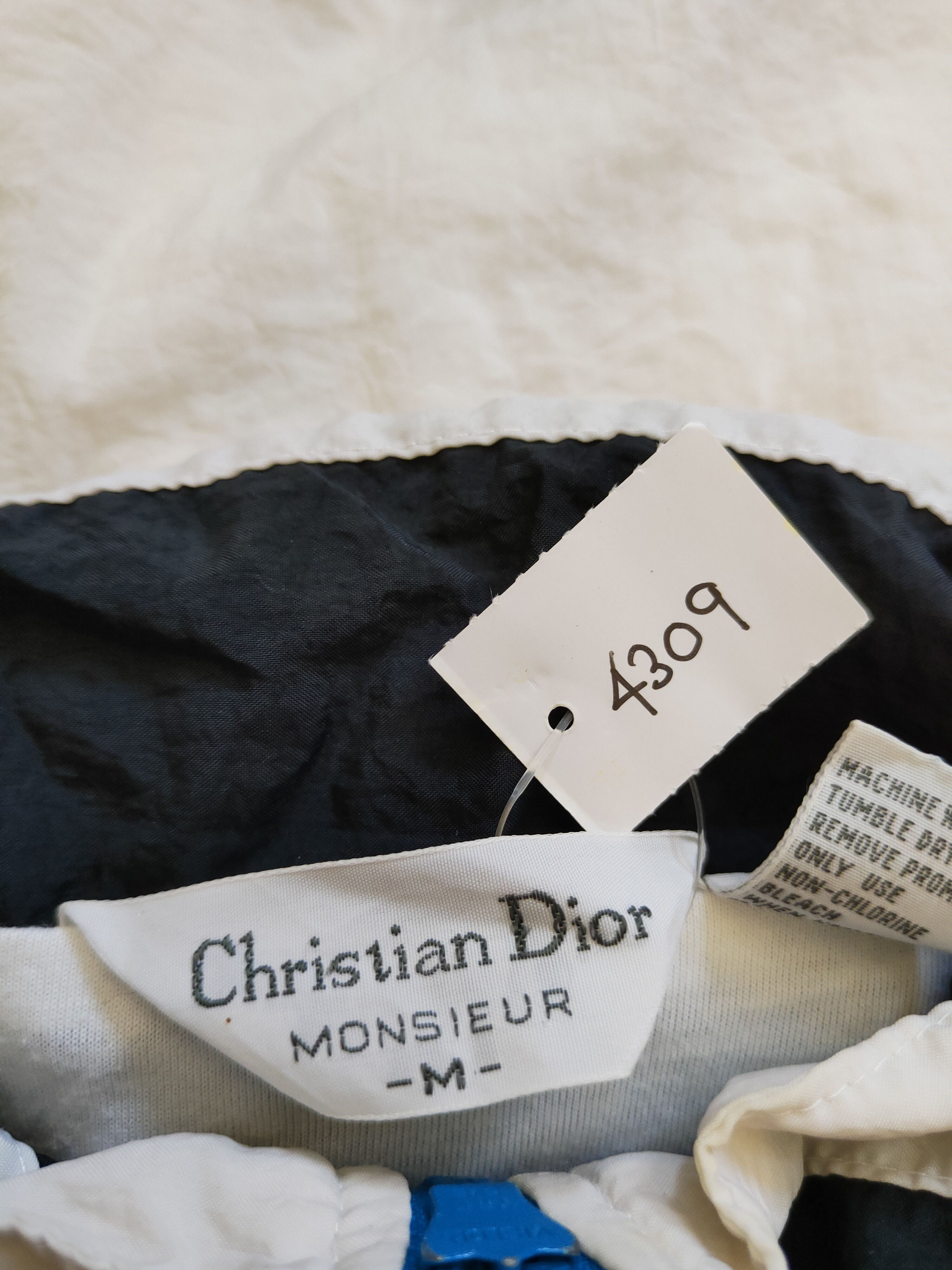 Christian Dior Monsieur Christian Dior Monsieur Blue/White Sweater vintage #S335 Size US M / EU 48-50 / 2 - 11 Thumbnail