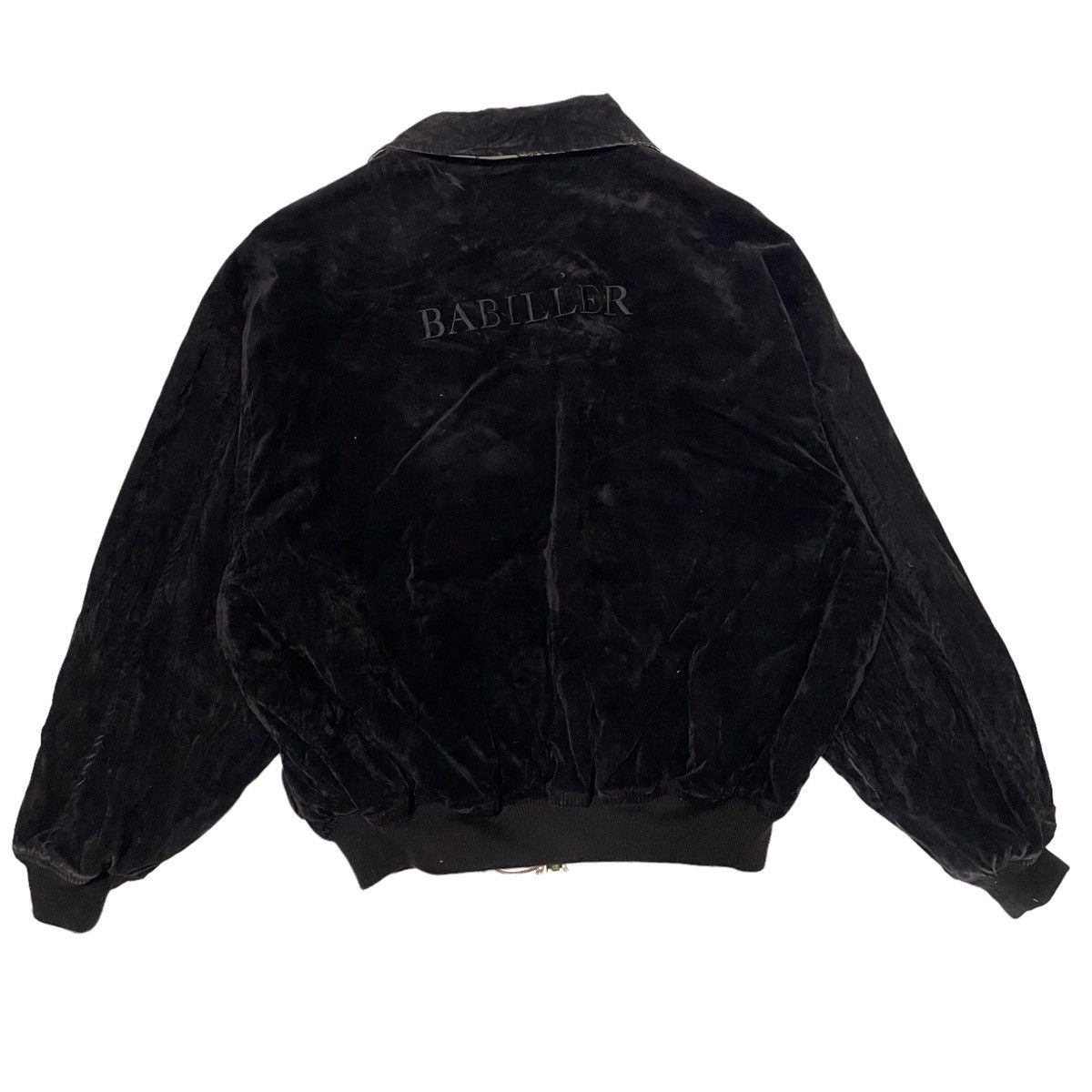 Japanese Brand × Vintage STEAL 💥 BABILLER REVERSIBLE BOMBER JACKET Size US L / EU 52-54 / 3 - 4 Thumbnail