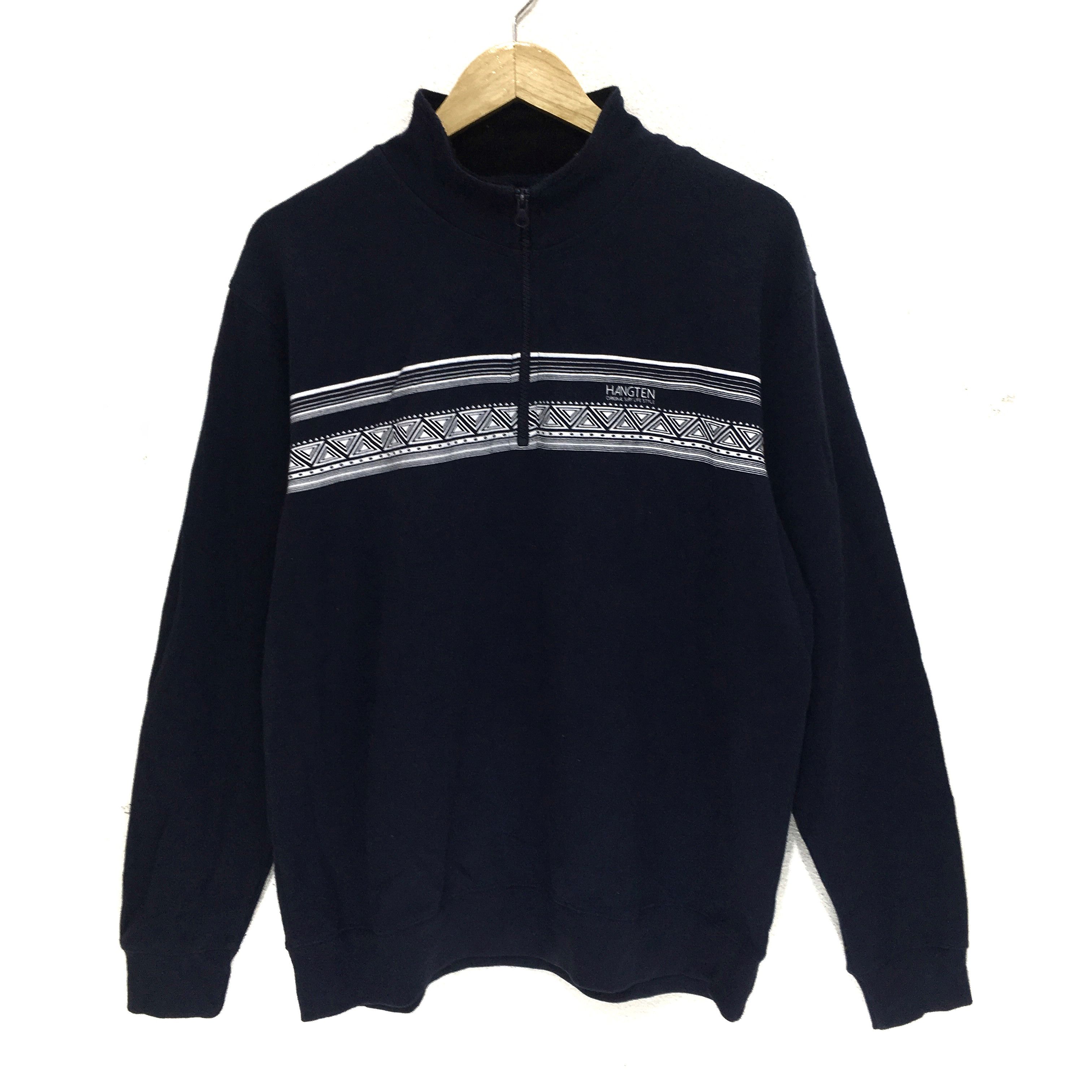 Hang Ten Vtg HANG TEN Surfing Hawaii Beach Sweatshirt Zip Sweater Size US XL / EU 56 / 4 - 1 Thumbnail