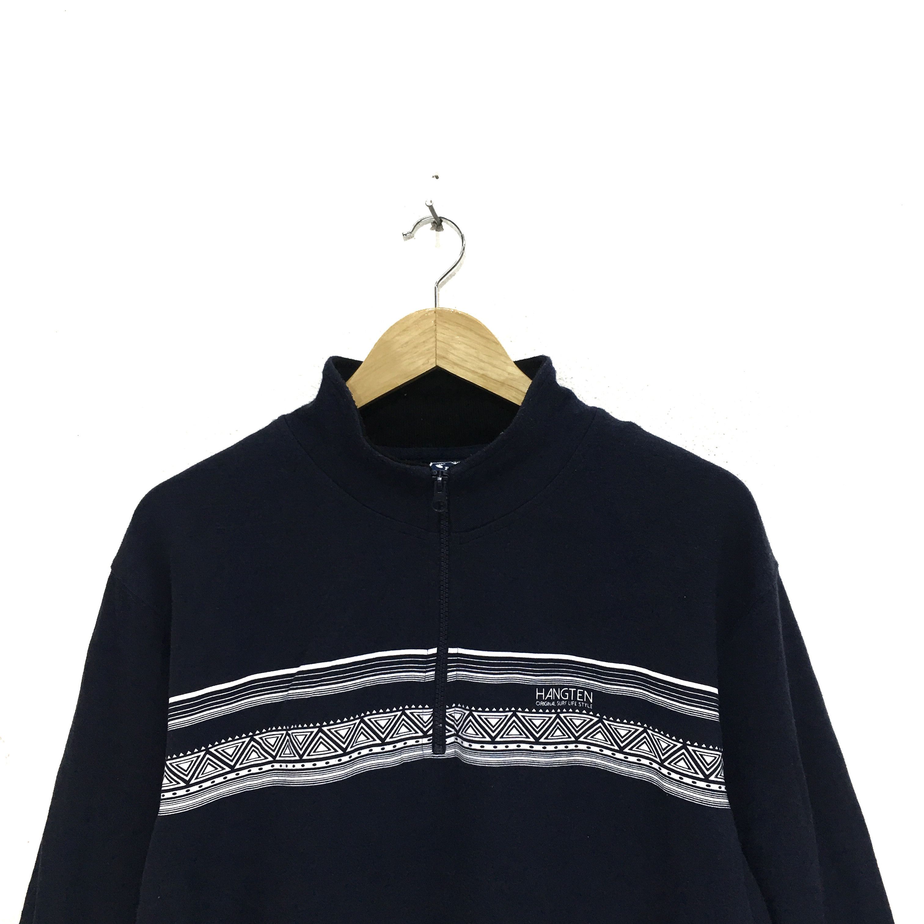 Hang Ten Vtg HANG TEN Surfing Hawaii Beach Sweatshirt Zip Sweater Size US XL / EU 56 / 4 - 2 Thumbnail