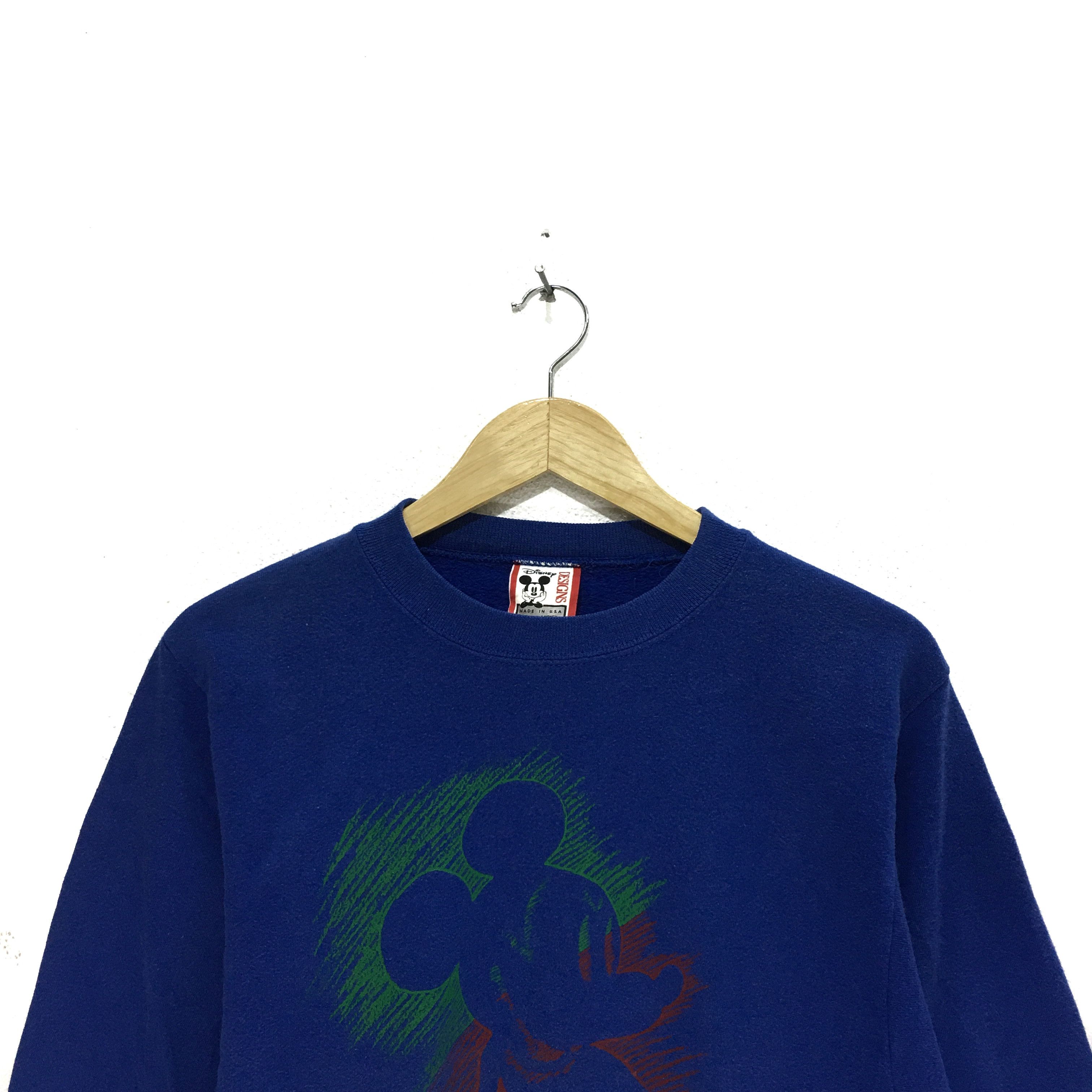 Mickey Mouse × Vintage Vintage MICKEY MOUSE Sweatshirt Disney Cartoon Anime Crew Size M / US 6-8 / IT 42-44 - 2 Thumbnail