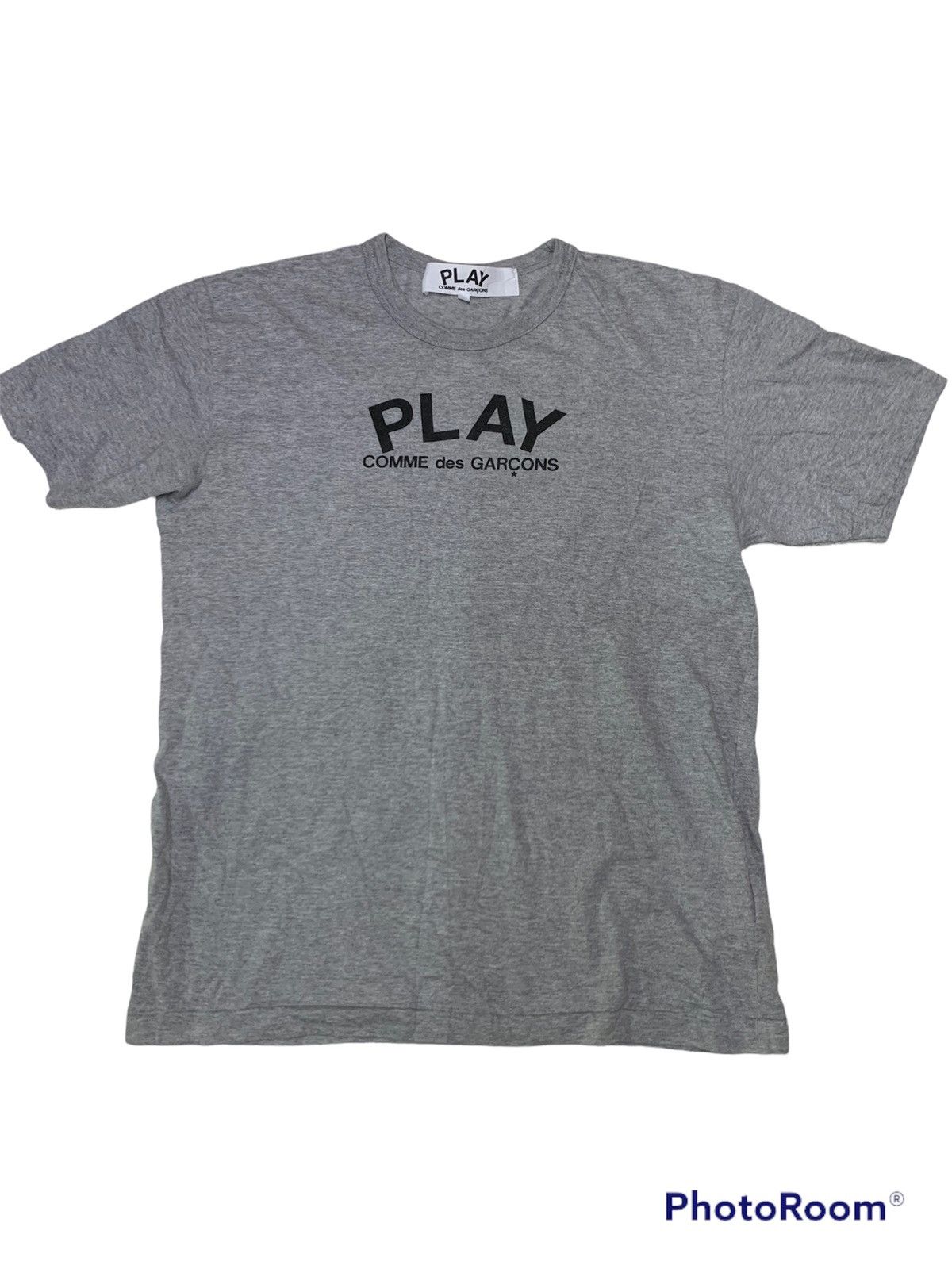 Comme des Garcons Comme DES garçons Play tee grey Size US M / EU 48-50 / 2 - 2 Thumbnail