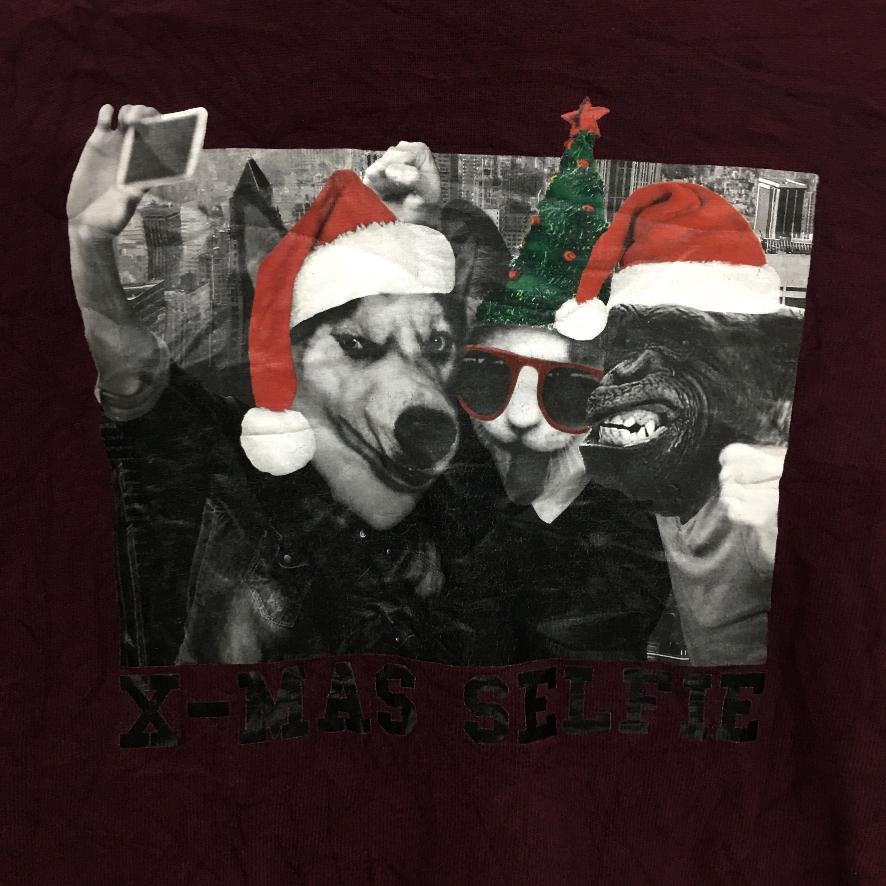 H&M H&M X-MAS SELFIE Sweatshirt Crewneck Sweater Size S / US 4 / IT 40 - 3 Thumbnail