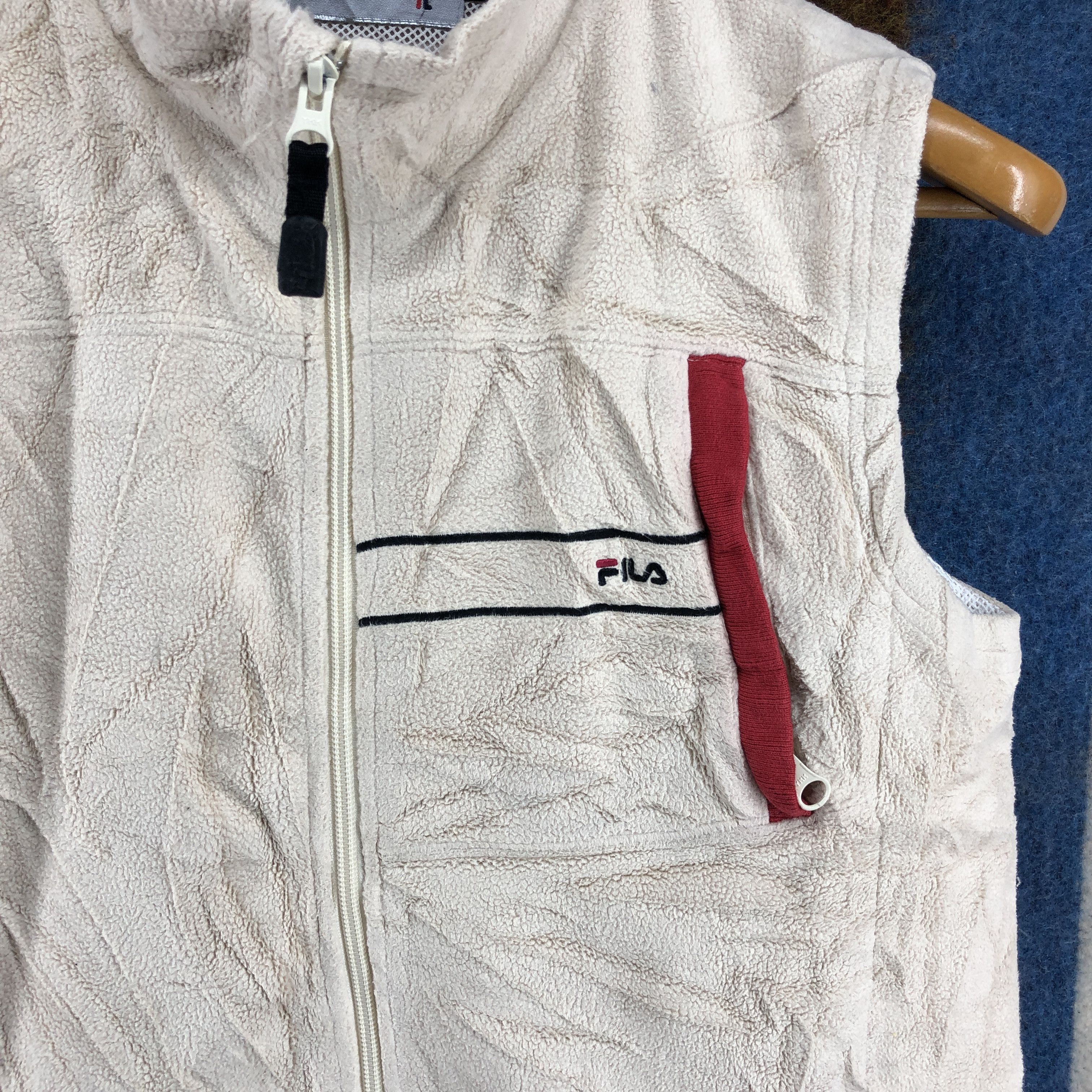 Fila FILA Fleece Vest #082/E Size US S / EU 44-46 / 1 - 2 Thumbnail