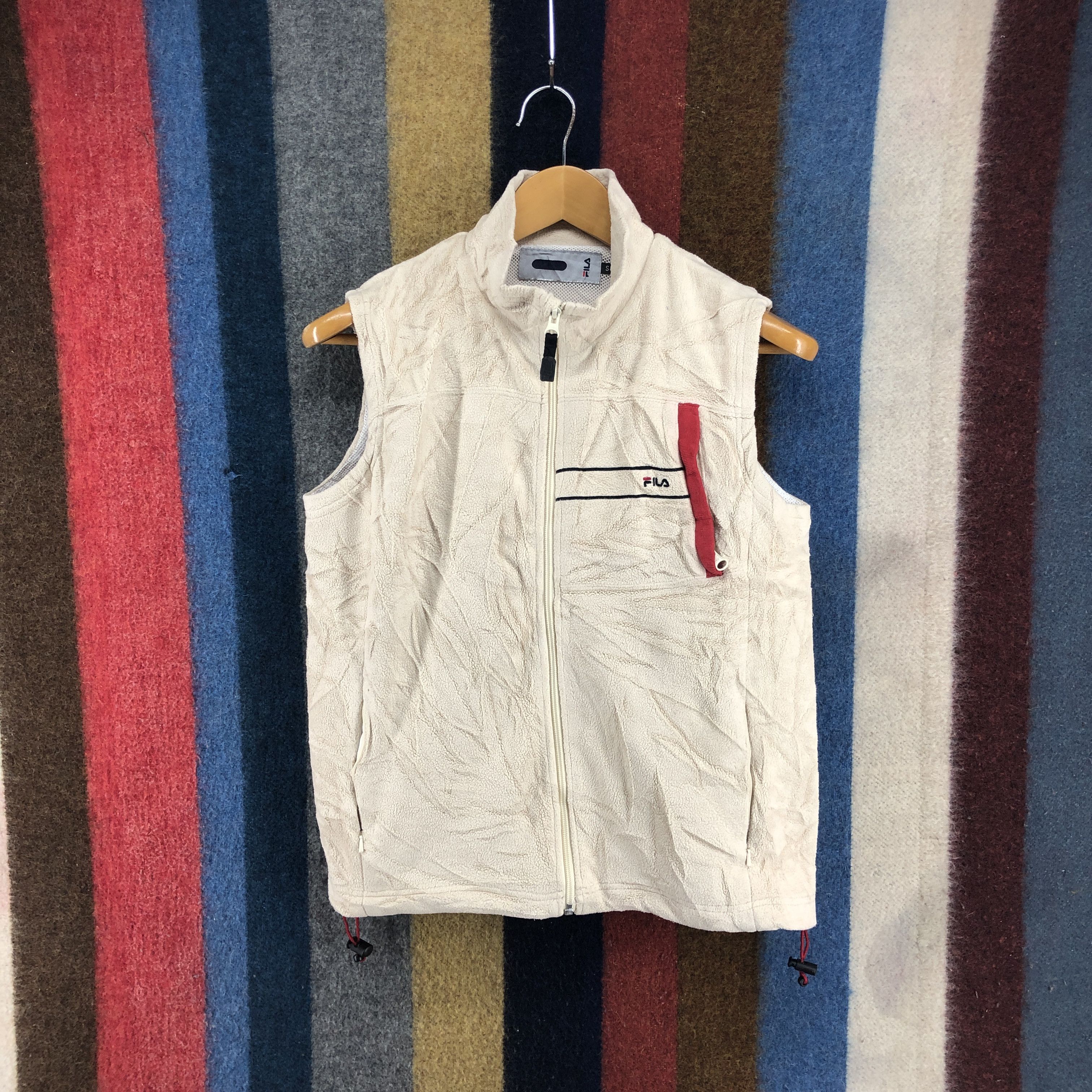 Fila FILA Fleece Vest #082/E Size US S / EU 44-46 / 1 - 1 Thumbnail