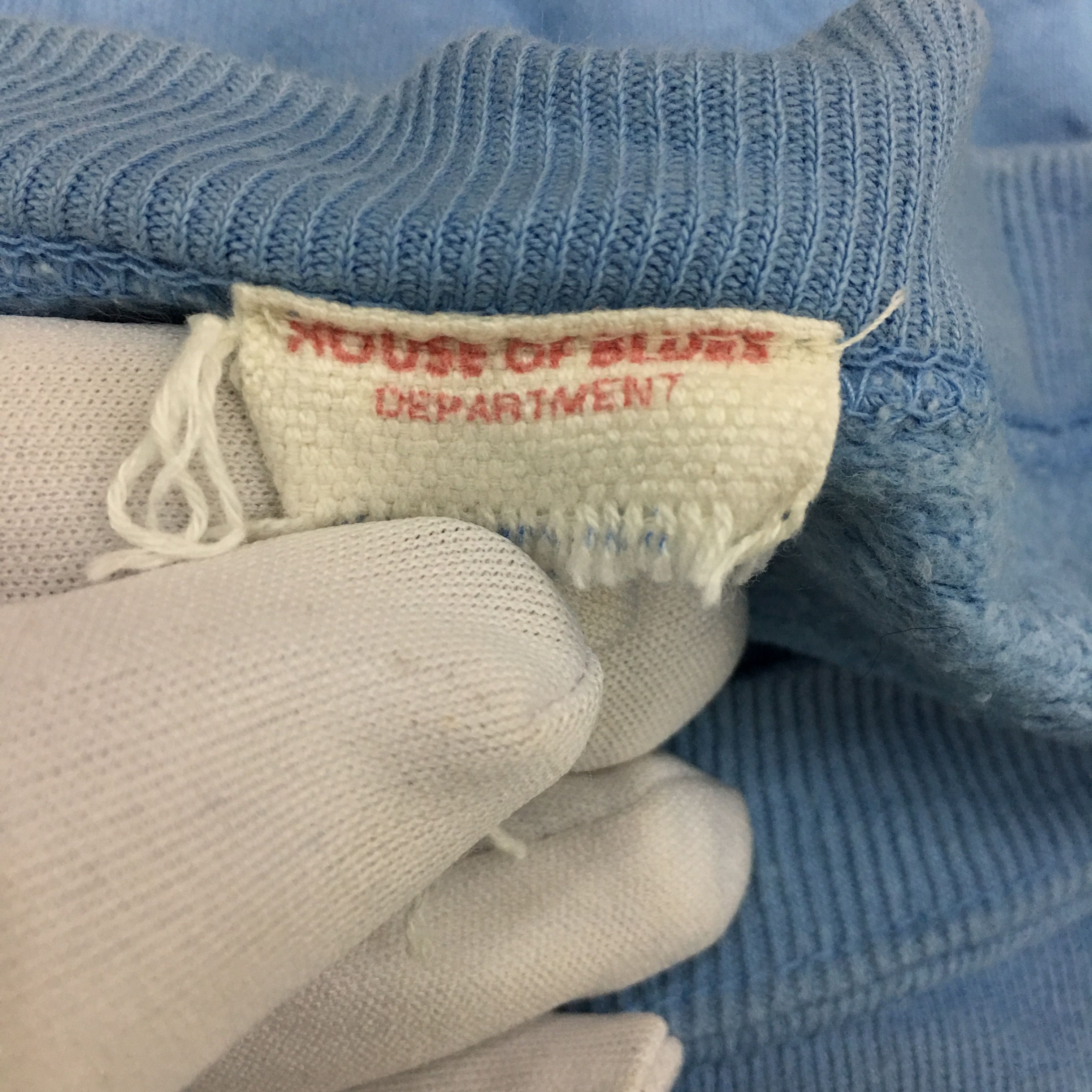 Vintage Vtg HOUSE OF BLUES Sweatshirt Big Logo Crewneck Sweater Size L / US 10 / IT 46 - 8 Thumbnail