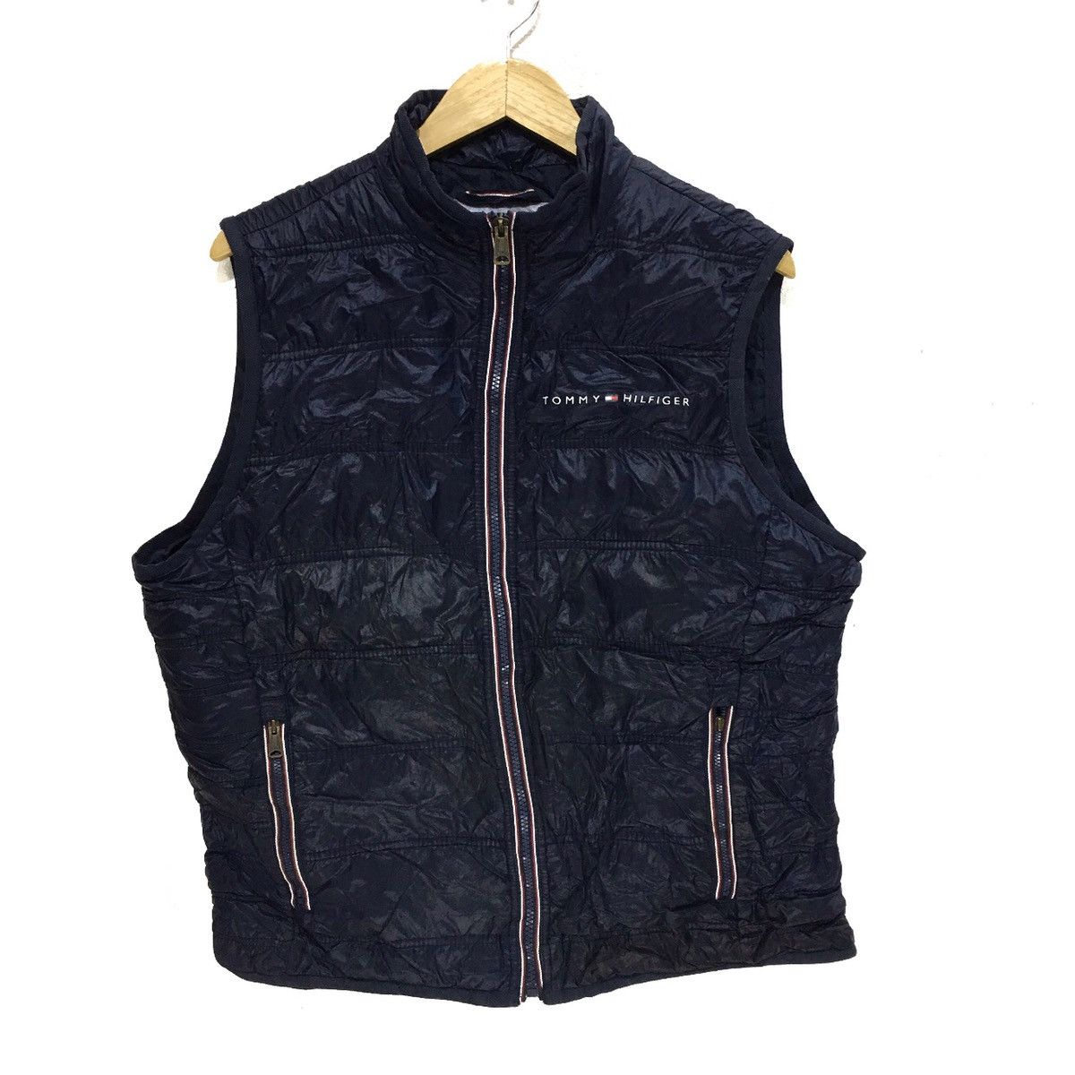 Tommy Hilfiger Vintage TOMMY HILFIGER Vest Jacket Sweater Sailing Gear Ski Size L / US 10 / IT 46 - 1 Thumbnail