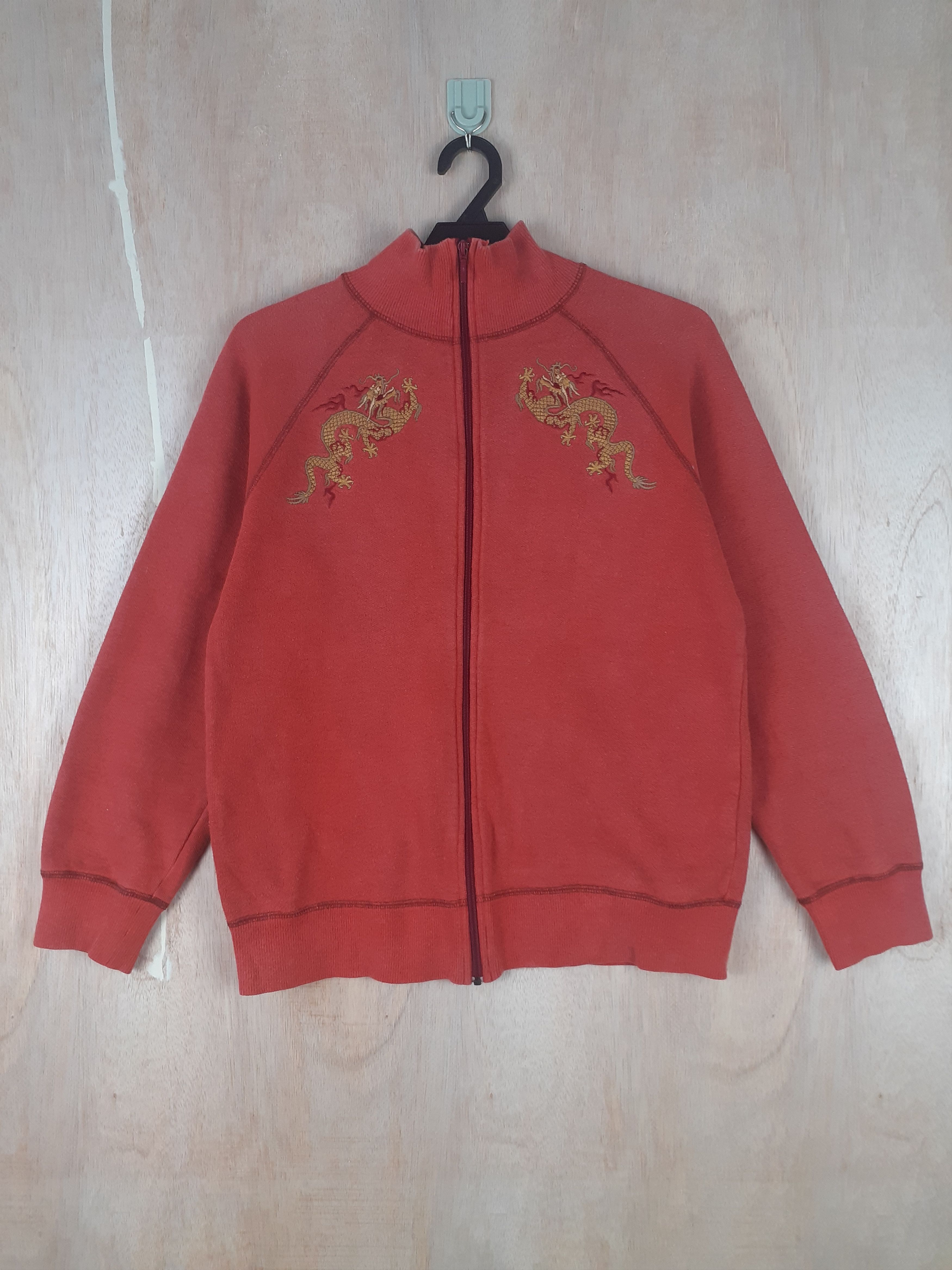 REVIEW FOR DRAGON LONG SLEEVE EMBROIDERY SWEATER YV1506 main image 1