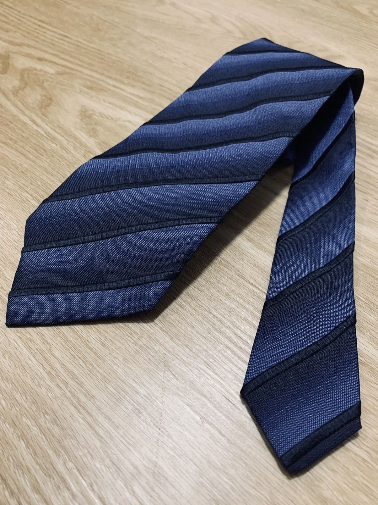 Designer × Japanese Brand × Kenzo Kenzo Stripe Design Tie Size ONE SIZE - 2 Thumbnail