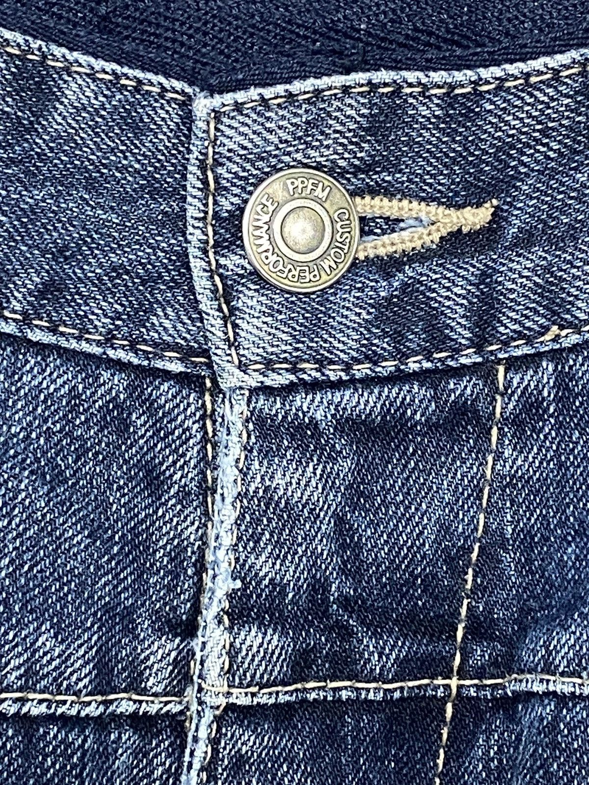 Japanese Brand Ppfm Japanese brand denim bondage zipper jeans Size US 34 / EU 50 - 5 Thumbnail