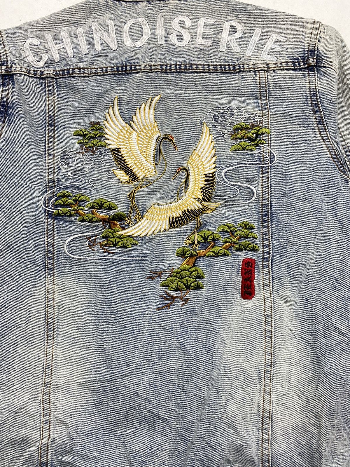 Other Chinoserie japan denim embroidered phoenix bird sukajan Size US M / EU 48-50 / 2 - 2 Thumbnail