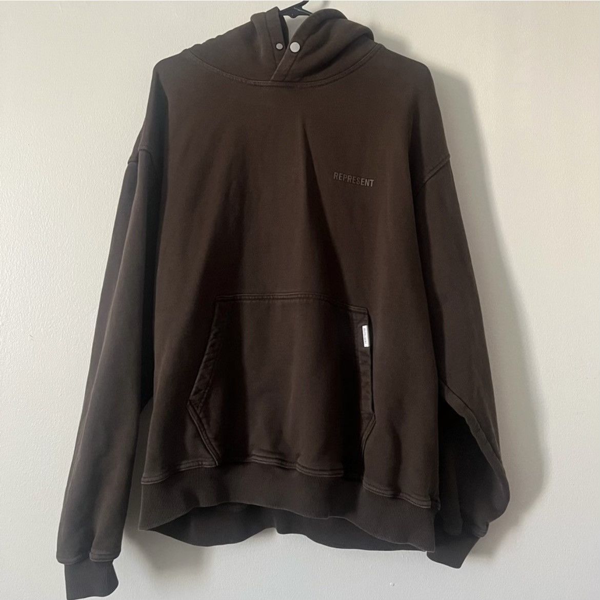 Brown Represent Hoodie