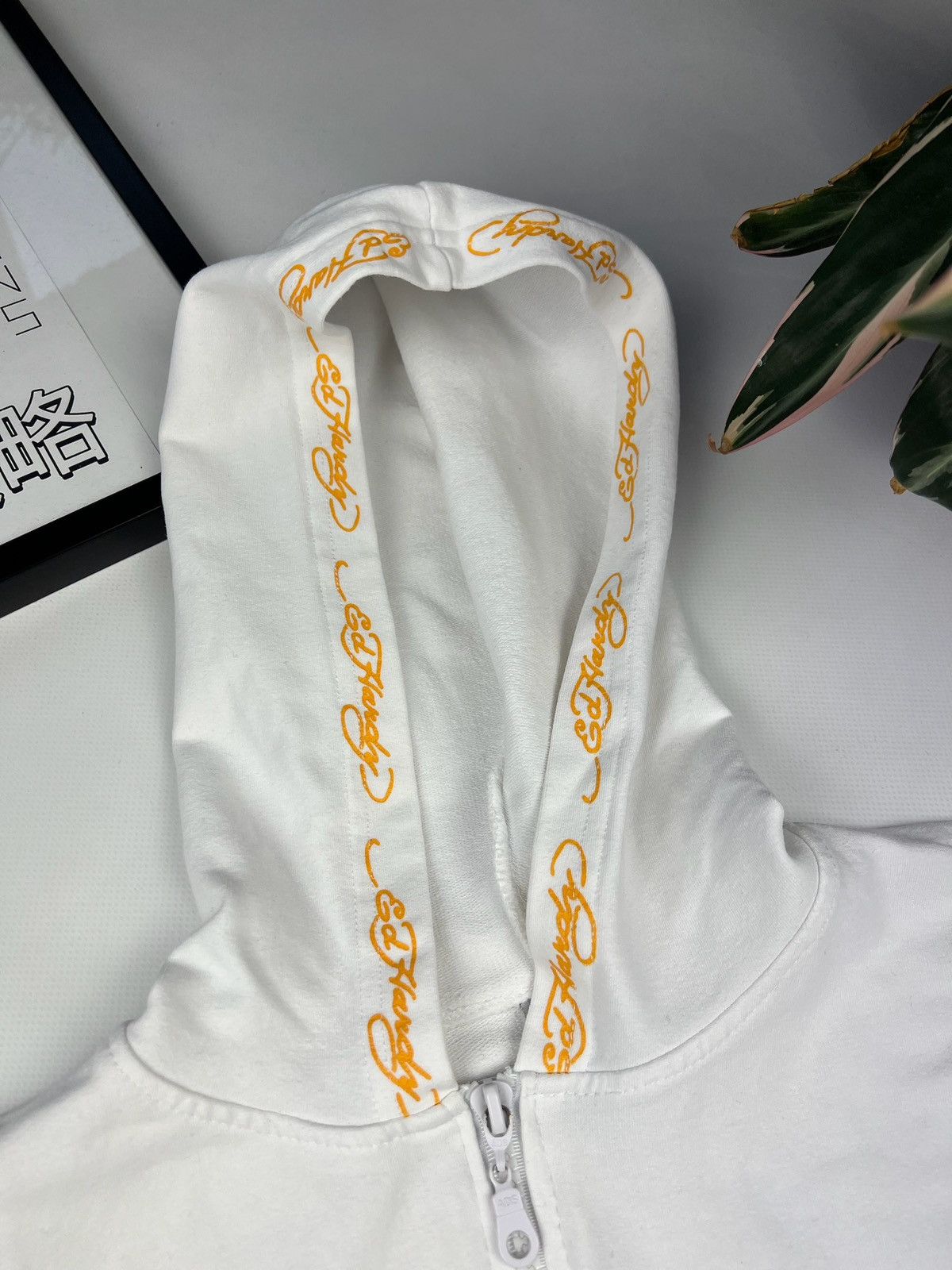 Christian Audigier × Ed Hardy × Vintage Y2K vintage Ed Hardy Zip Hoodie Size ONE SIZE - 3 Thumbnail