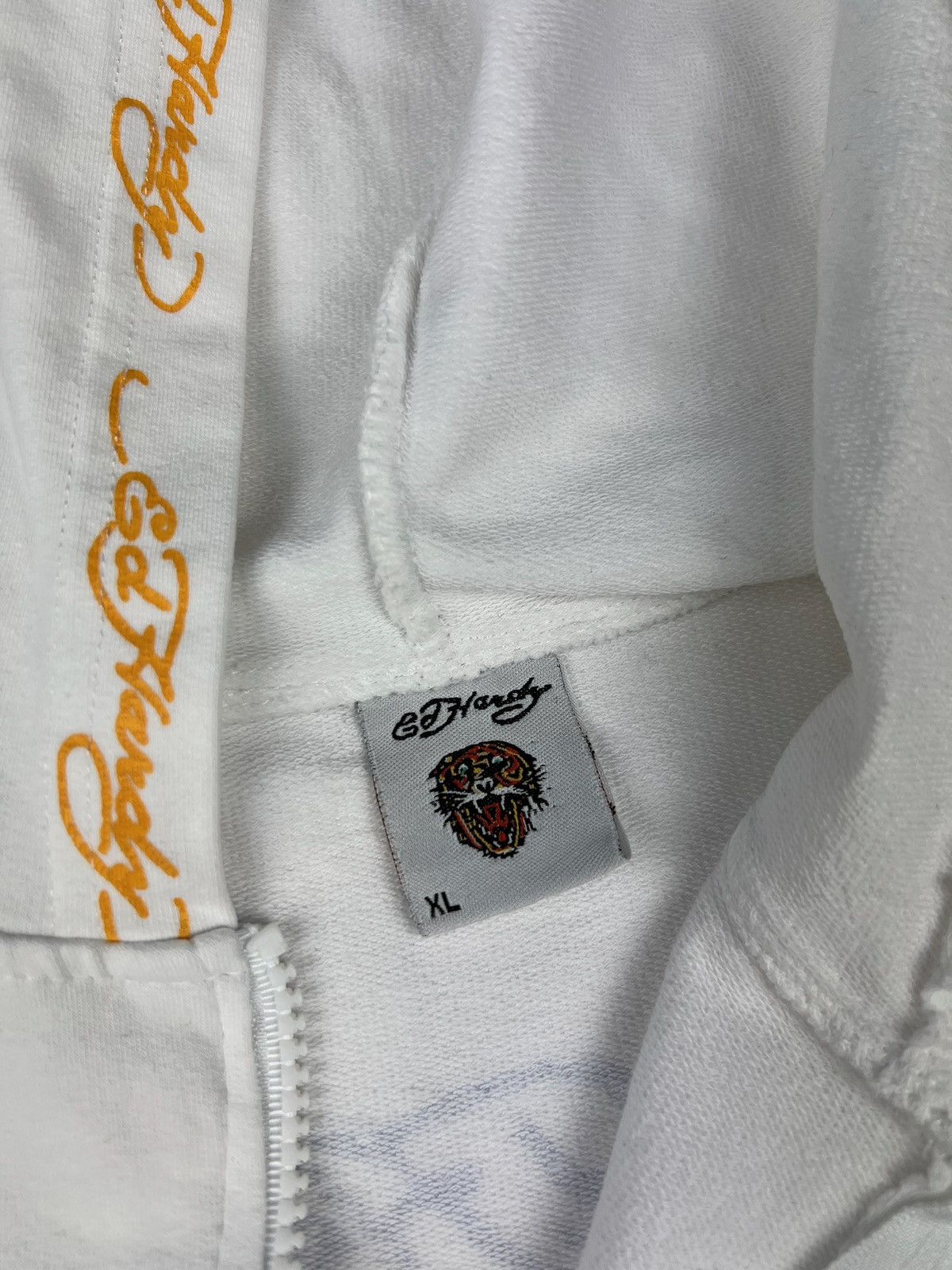 Christian Audigier × Ed Hardy × Vintage Y2K vintage Ed Hardy Zip Hoodie Size ONE SIZE - 12 Thumbnail