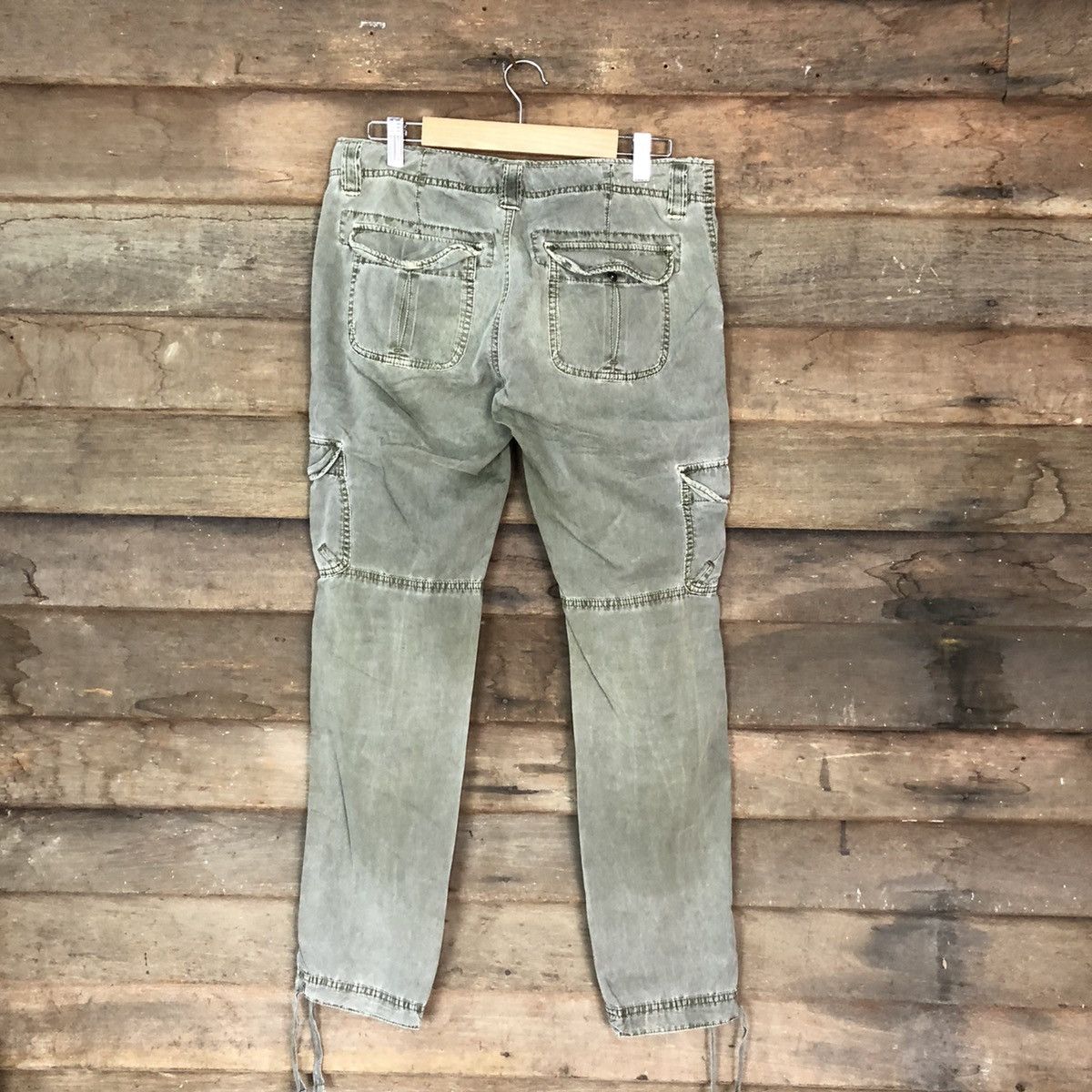 Japanese Brand DLL Uniqlo faded multipocket tactical Cargo Pants #2350 Size US 29 - 11 Thumbnail