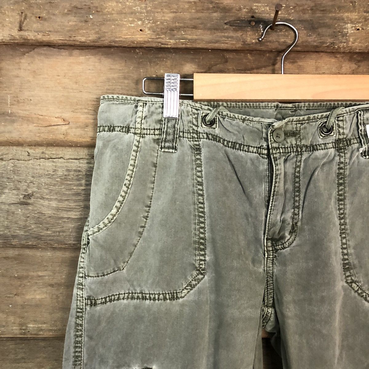 Japanese Brand DLL Uniqlo faded multipocket tactical Cargo Pants #2350 Size US 29 - 4 Thumbnail
