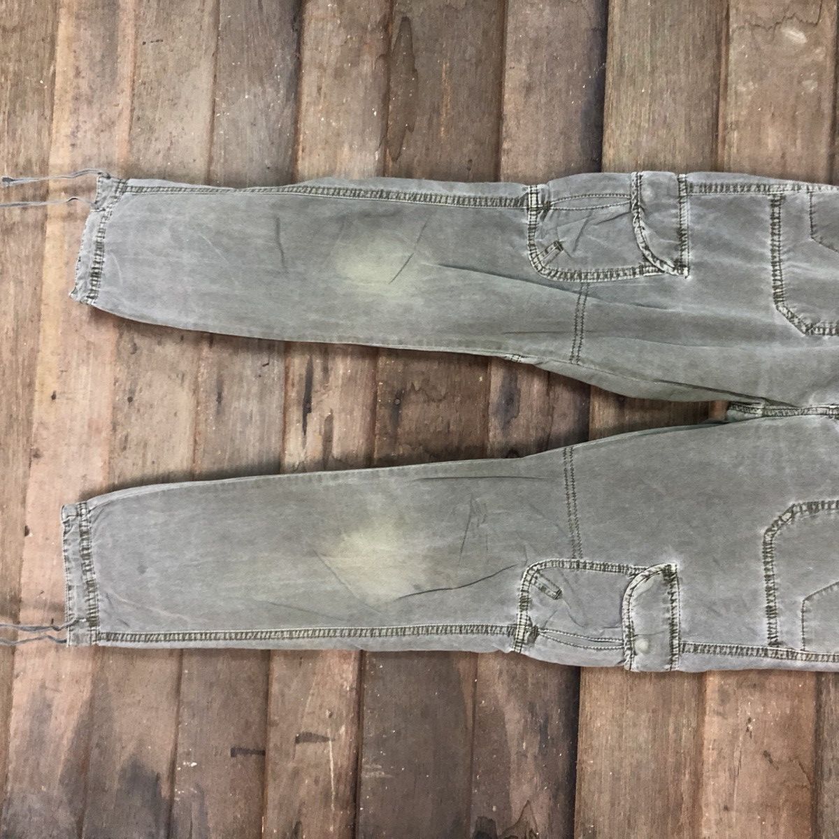 Japanese Brand DLL Uniqlo faded multipocket tactical Cargo Pants #2350 Size US 29 - 3 Thumbnail