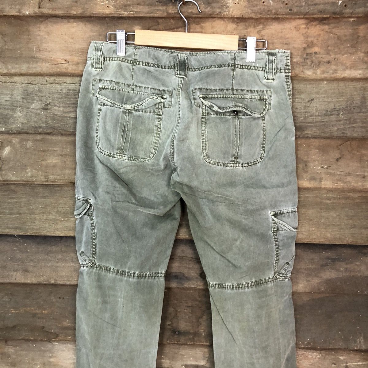 Japanese Brand DLL Uniqlo faded multipocket tactical Cargo Pants #2350 Size US 29 - 12 Thumbnail