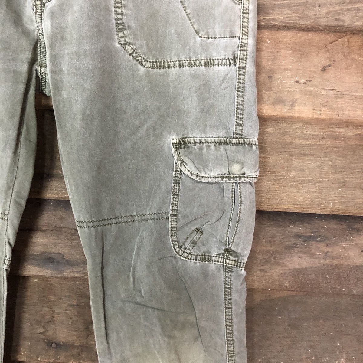 Japanese Brand DLL Uniqlo faded multipocket tactical Cargo Pants #2350 Size US 29 - 7 Thumbnail