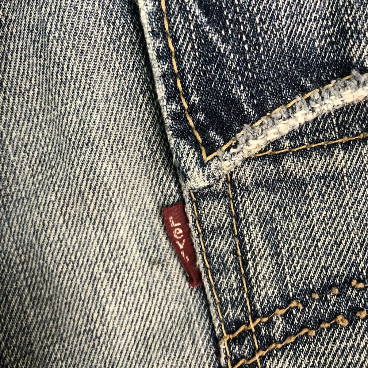 Levi's × Vintage 505 Levis Strauss Vintage distressed Denim Jeans Pants #c299 Size US 32 / EU 48 - 14 Thumbnail