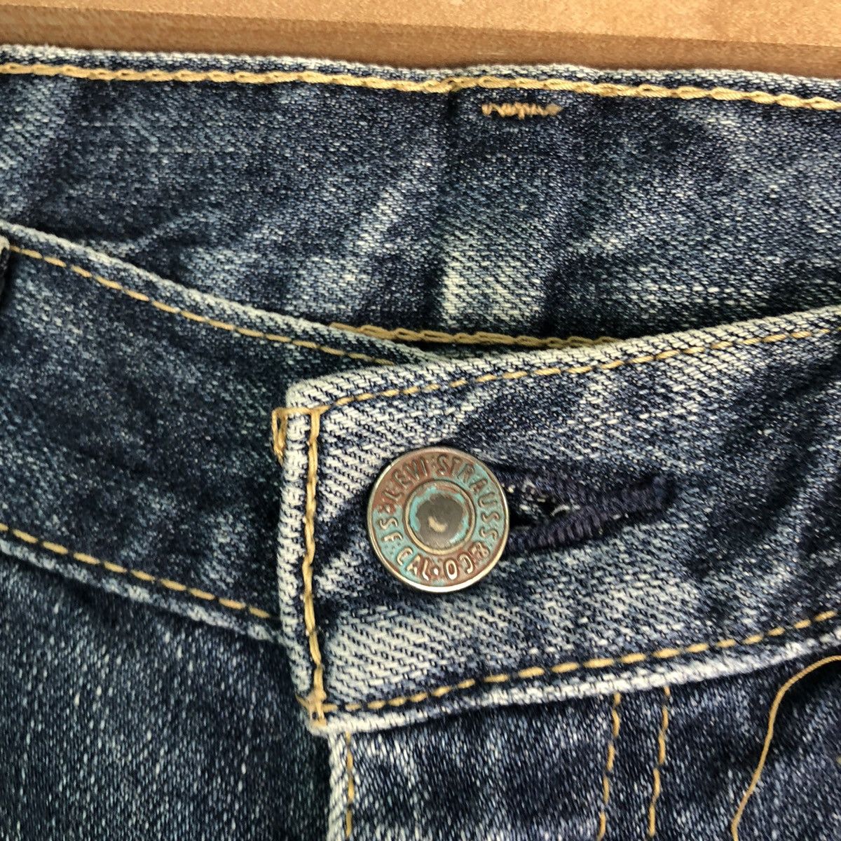 Levi's × Vintage 505 Levis Strauss Vintage distressed Denim Jeans Pants #c299 Size US 32 / EU 48 - 7 Thumbnail