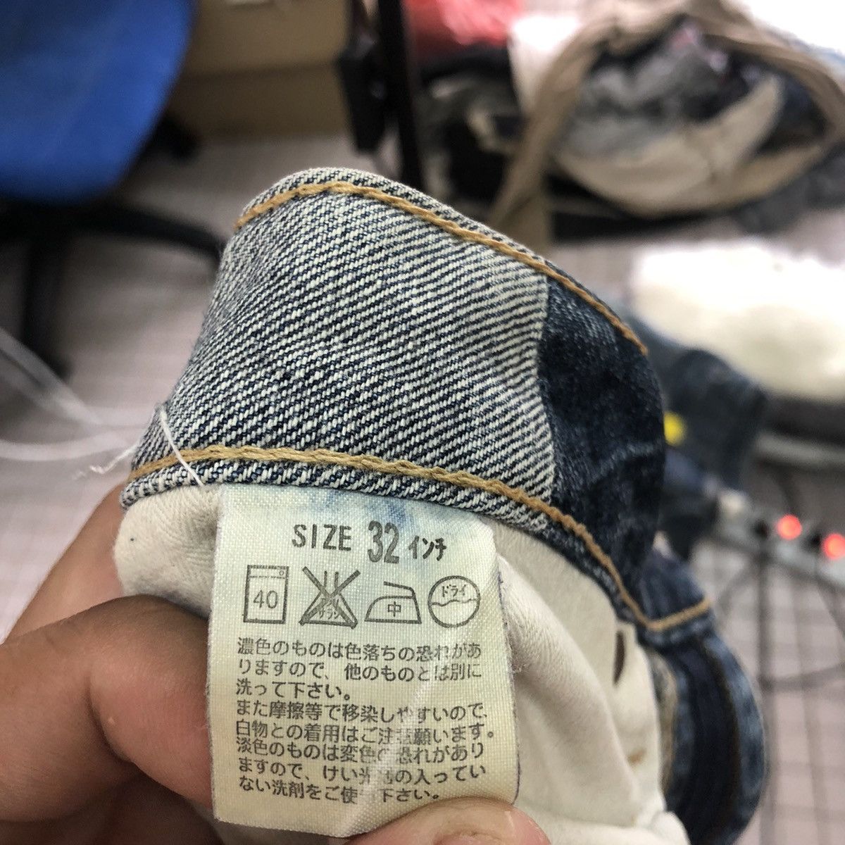 Levi's × Vintage 505 Levis Strauss Vintage distressed Denim Jeans Pants #c299 Size US 32 / EU 48 - 16 Thumbnail
