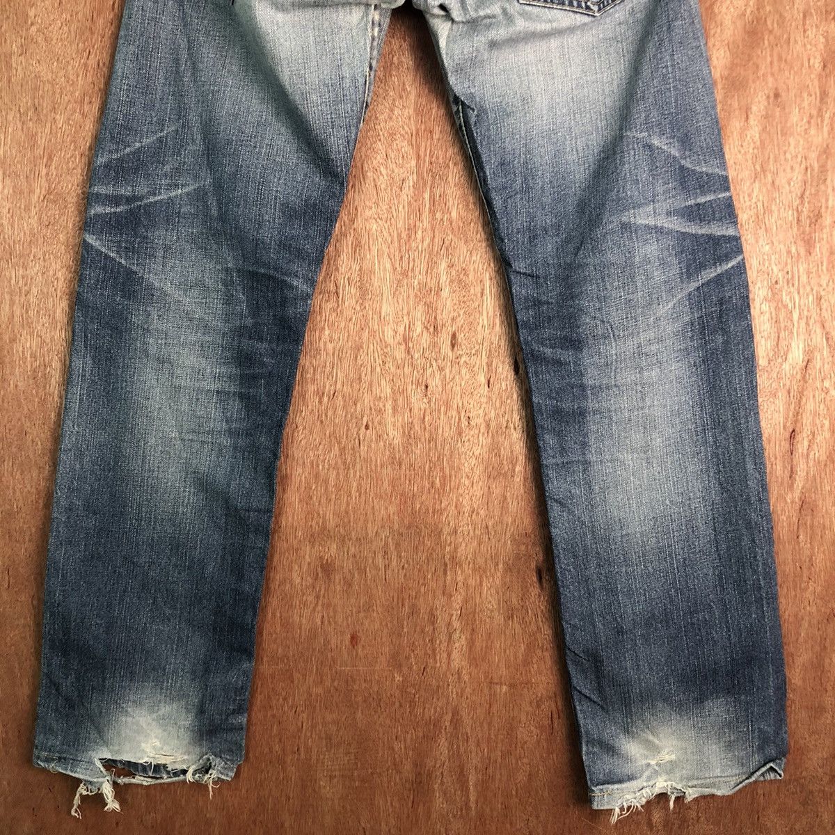 Levi's × Vintage 505 Levis Strauss Vintage distressed Denim Jeans Pants #c299 Size US 32 / EU 48 - 11 Thumbnail