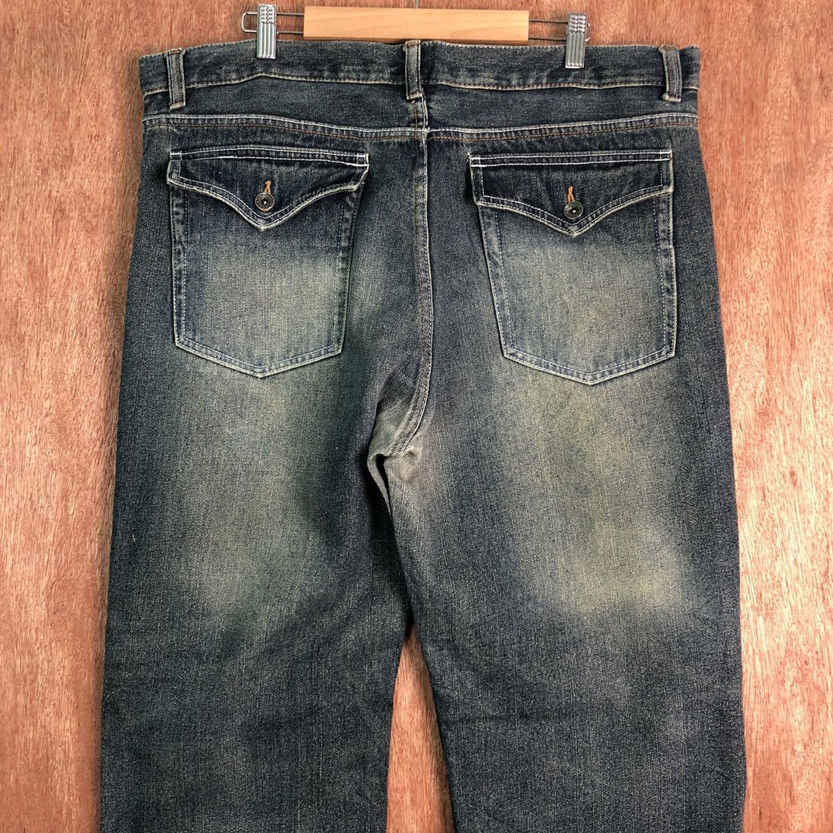 Japanese Brand DL Japan Brand Blue Denim Jeans Pants #c285 Size US 38 / EU 54 - 7 Thumbnail