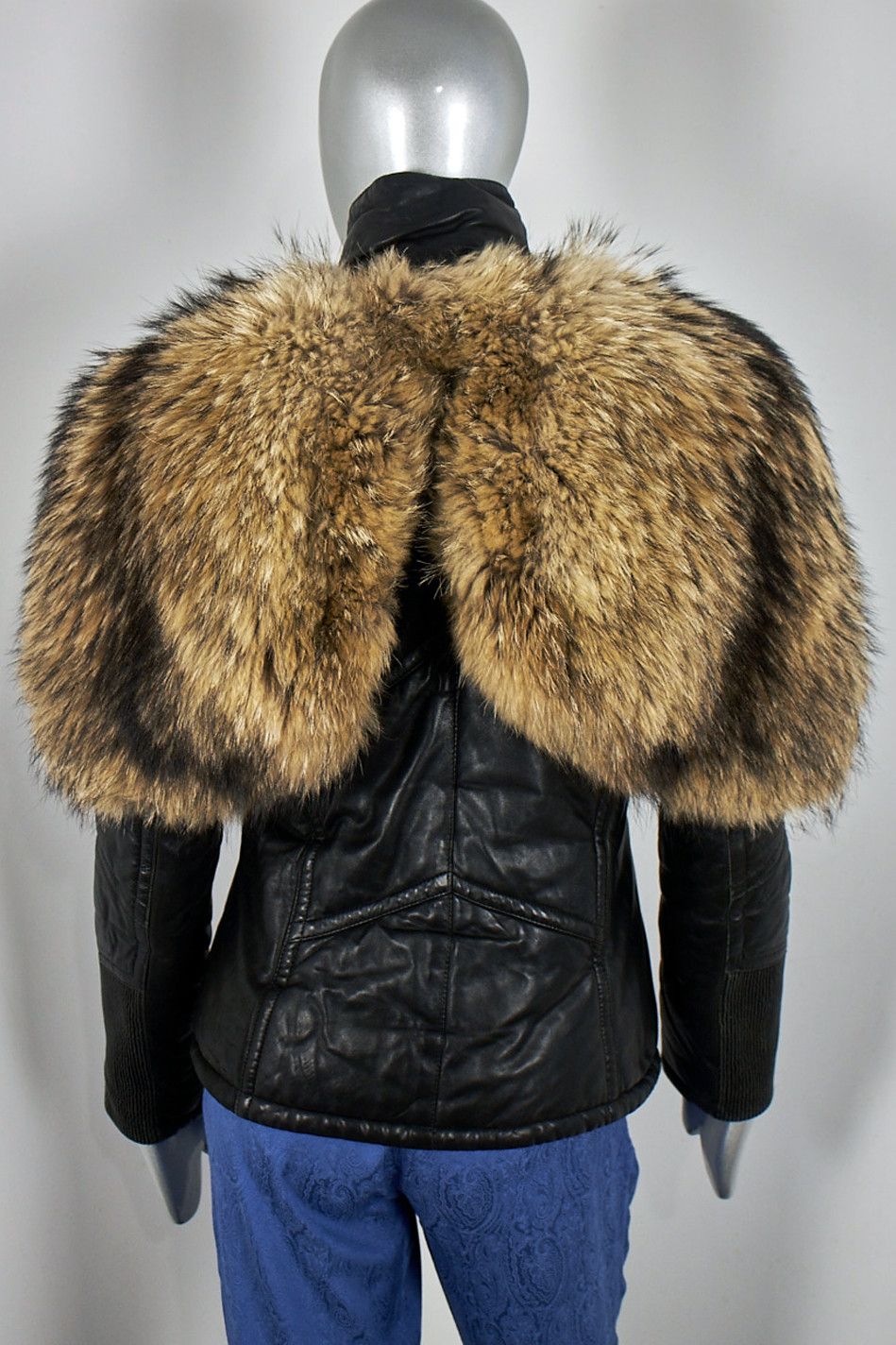 Other Y2K Italian leather down jacket Sergio Grazzini puffer Size S / US 4 / IT 40 - 9 Thumbnail
