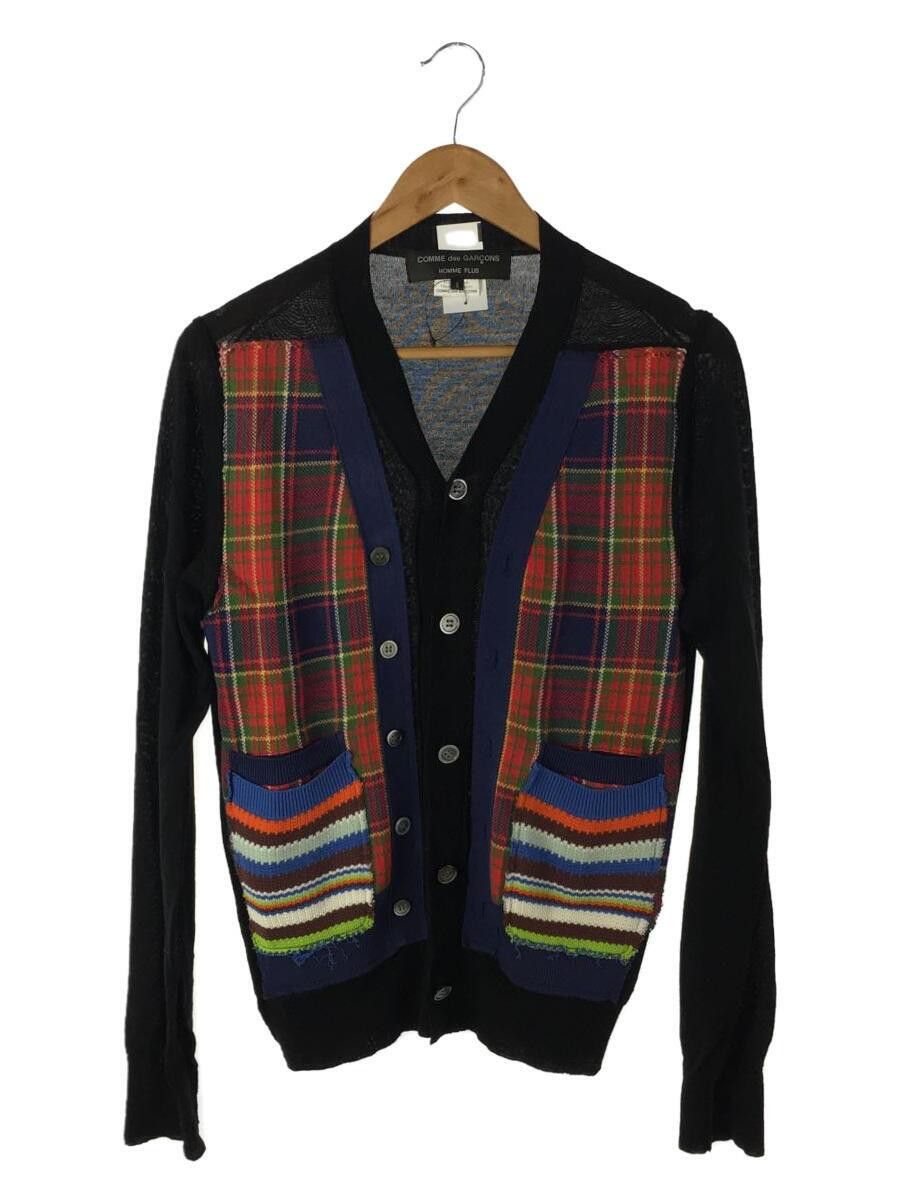 00s comme des garçons homme cardigan COMME DES GARCONS HOMME T023 ZIP CARDIGAN BLACK | TODAY CLOTHING