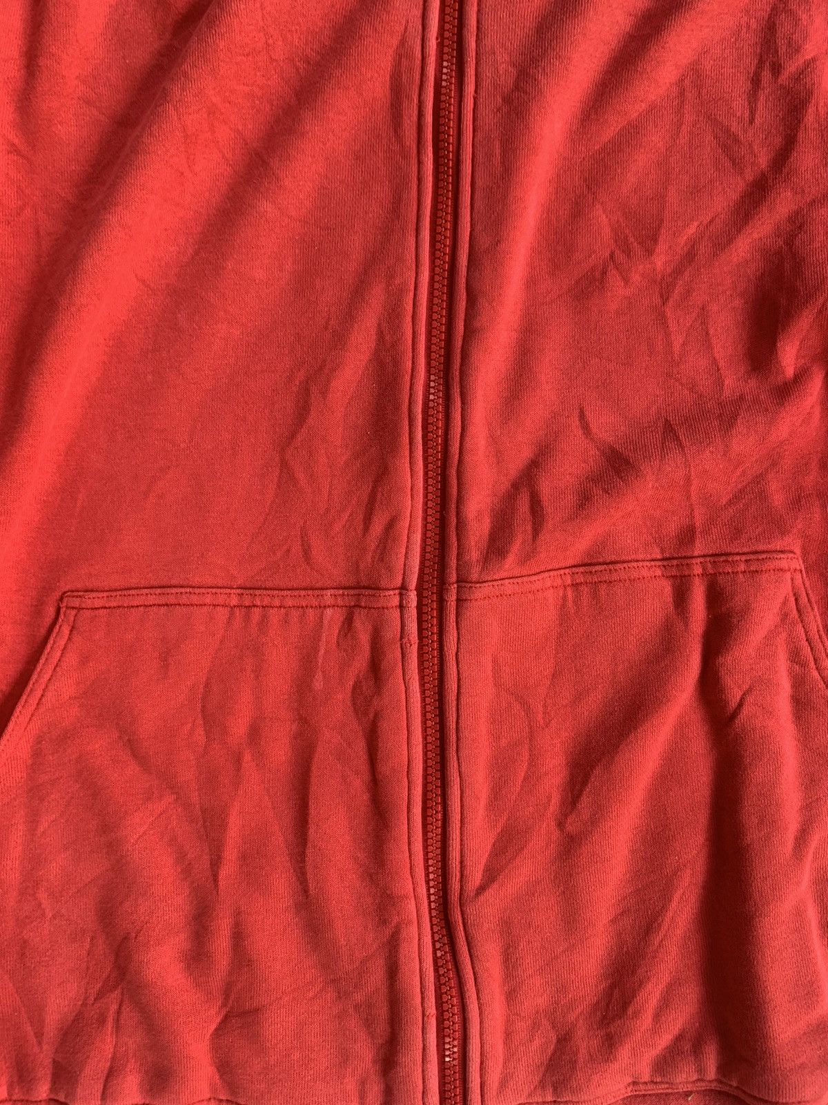 Issey Miyake Issey Miyake IS Care Label Logo Hoodie Red Sz S/M Size US S / EU 44-46 / 1 - 5 Thumbnail