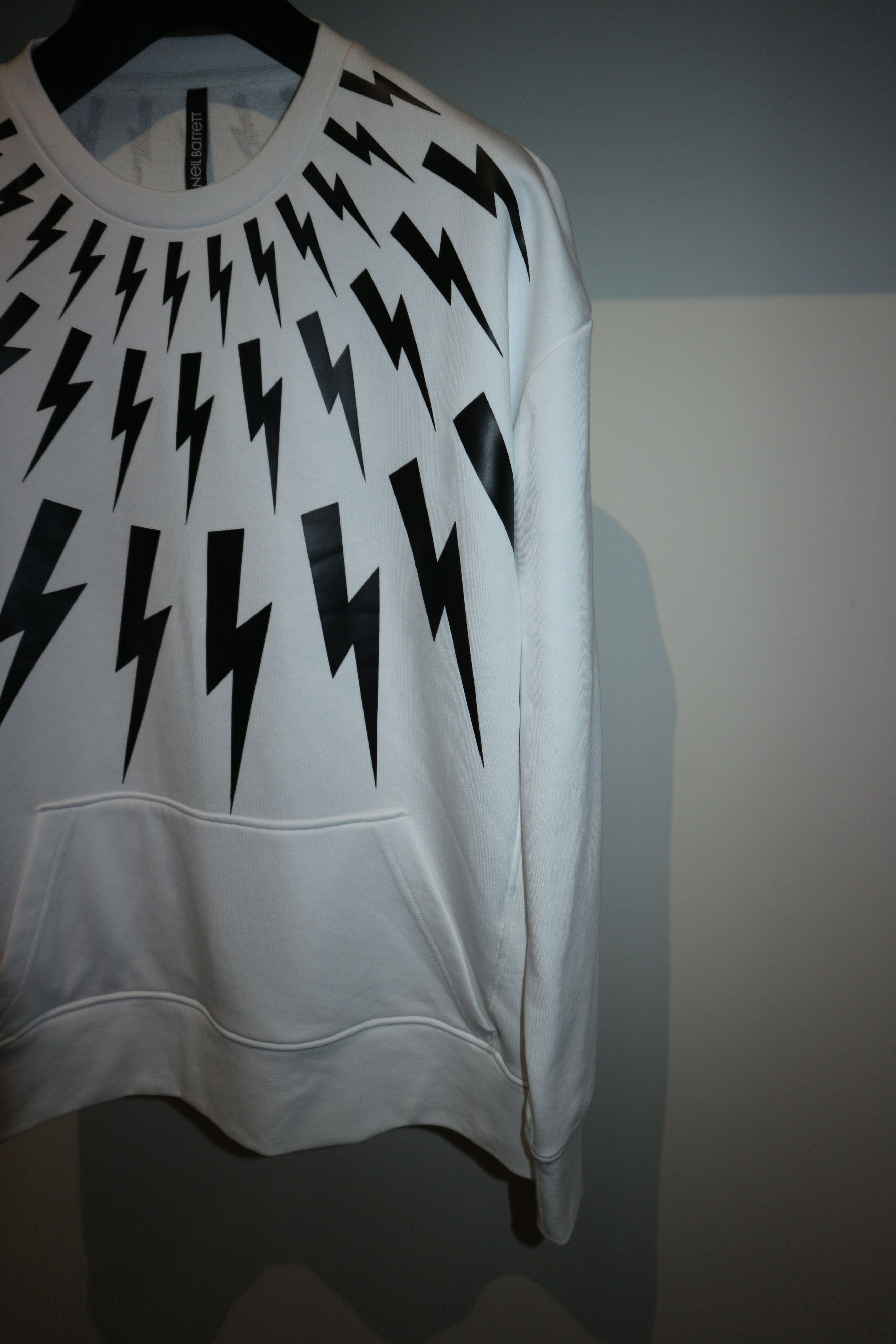 Neil Barrett Lightning bolt print sweatshirt Size US L / EU 52-54 / 3 - 2 Thumbnail