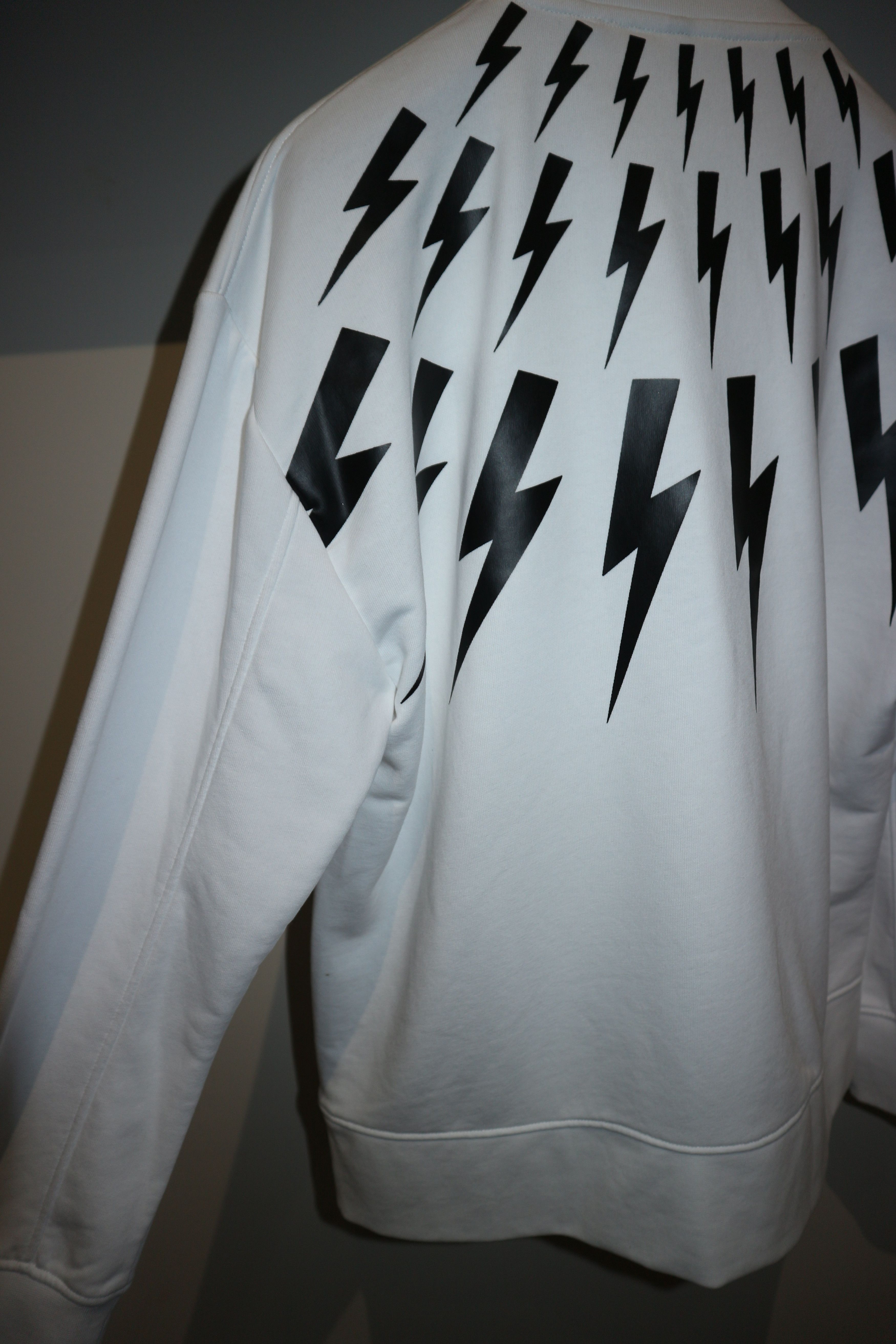 Neil Barrett Lightning bolt print sweatshirt Size US L / EU 52-54 / 3 - 8 Thumbnail