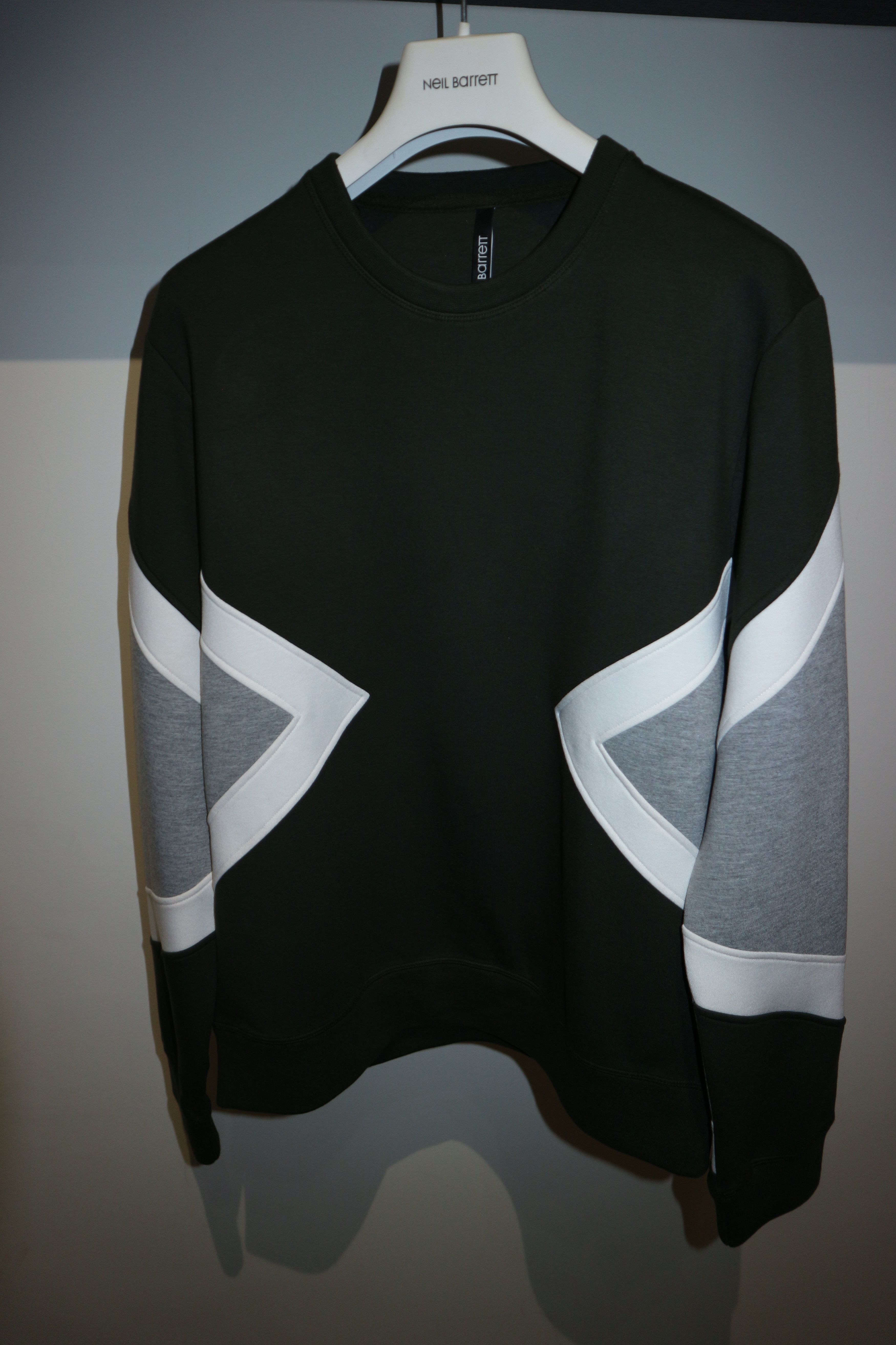 Neil Barrett modernist neoprene sweatshirt Size US S / EU 44-46 / 1 - 3 Thumbnail