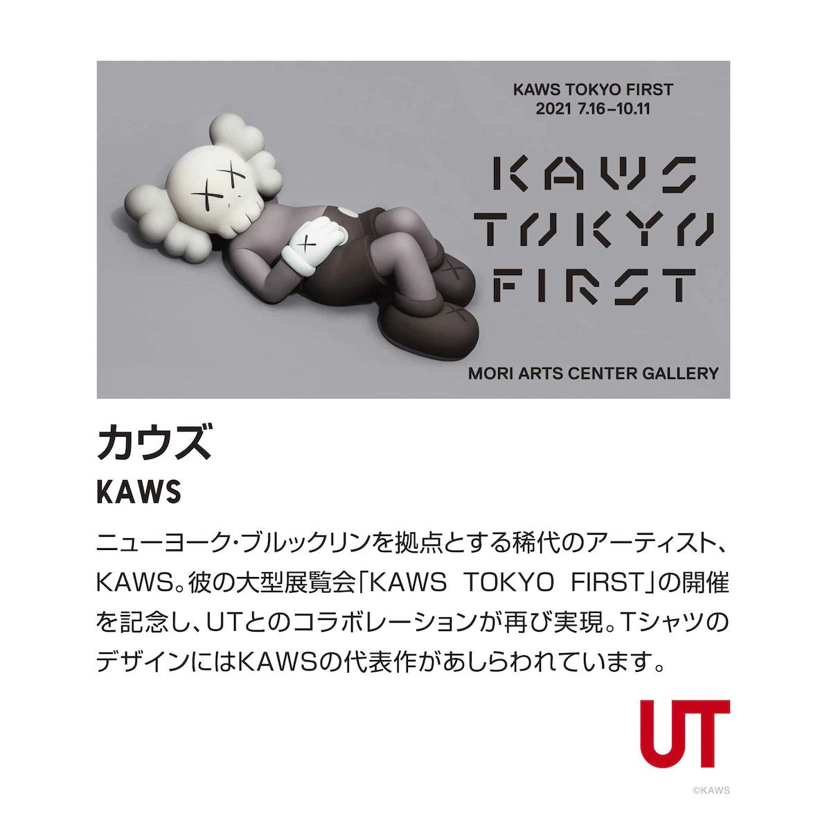 Kaws × Uniqlo KAWS Canvas Tote Bag SS21 - "Seperated" Size ONE SIZE - 13 Thumbnail