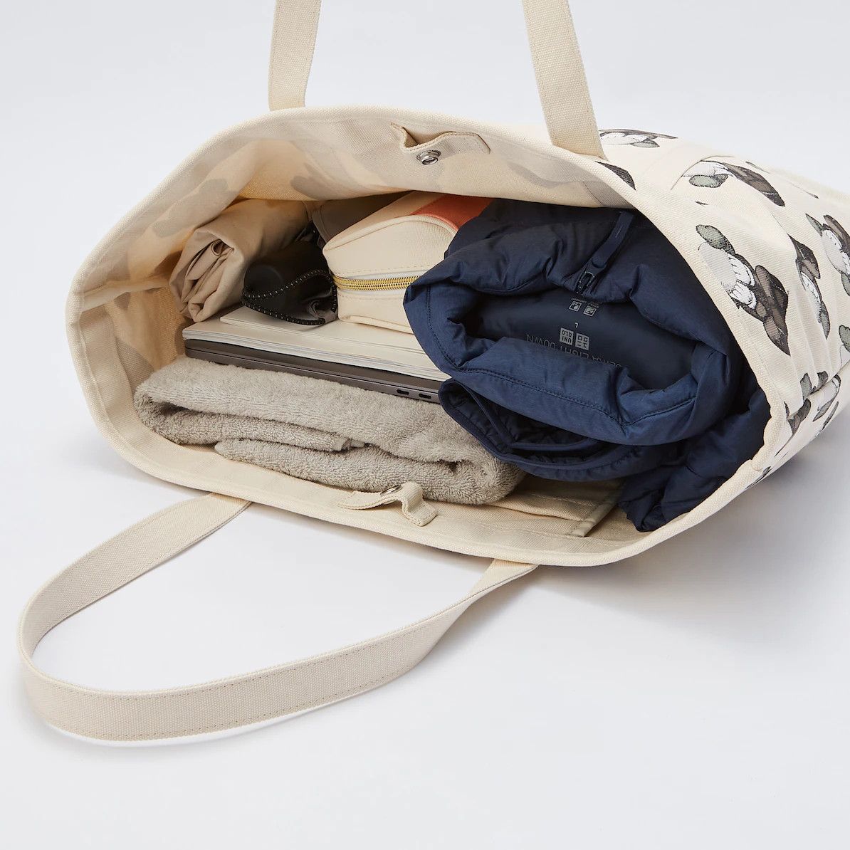 Kaws × Uniqlo KAWS Canvas Tote Bag SS21 - "Seperated" Size ONE SIZE - 11 Thumbnail