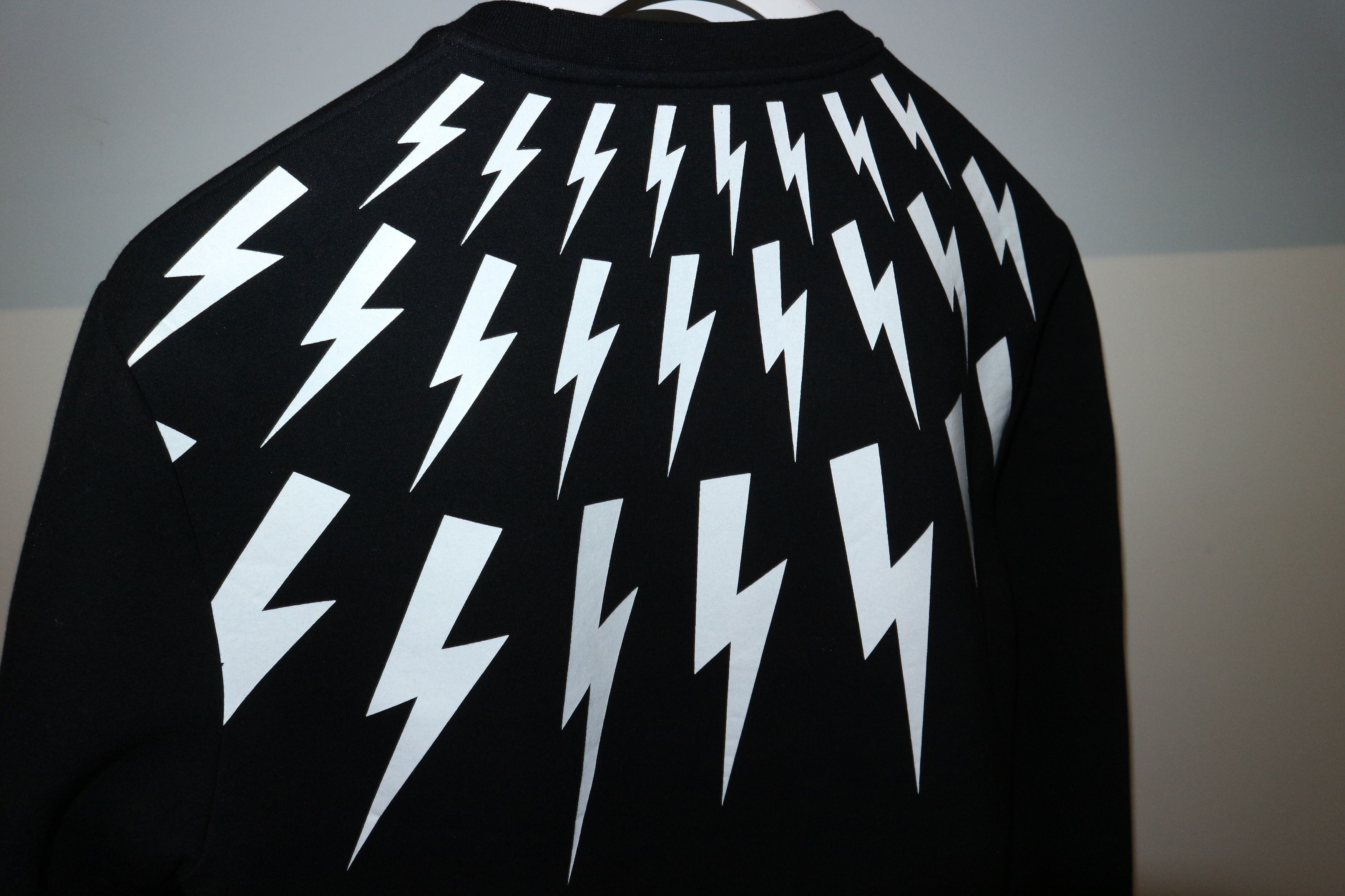 Neil Barrett Lightning bolt print neoprene dress Size US M / EU 48-50 / 2 - 7 Thumbnail