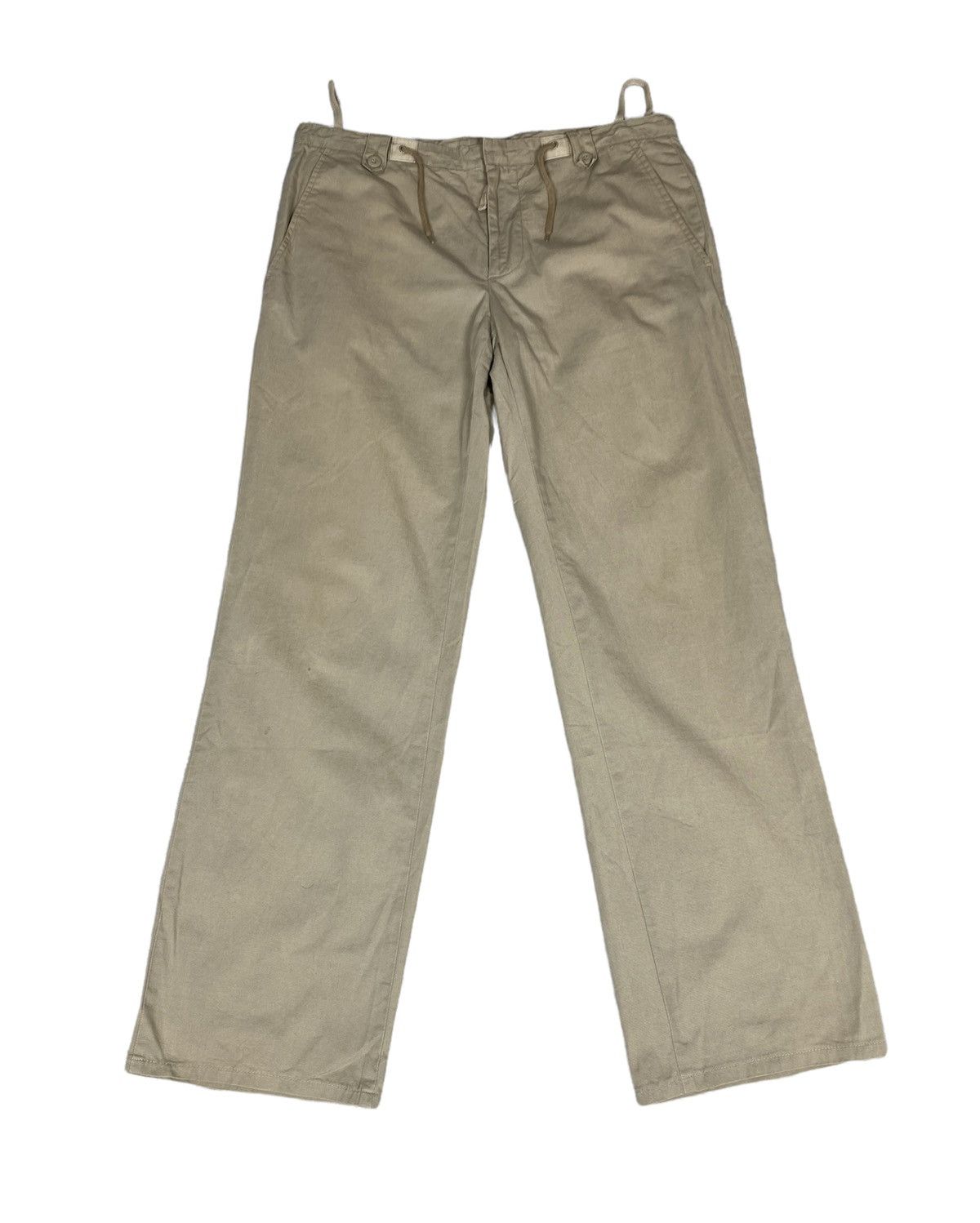 Helmut Lang Vintage Helmut Lang Drawstring Pants Size US 33 - 1 Thumbnail