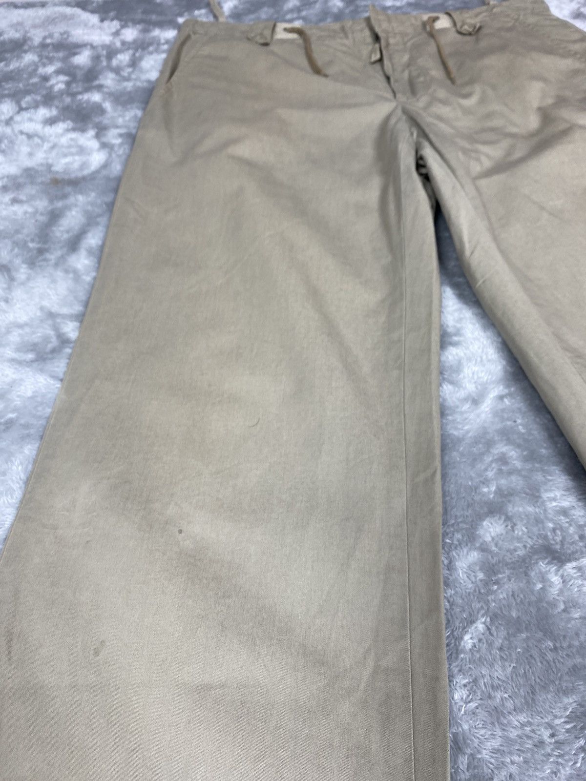 Helmut Lang Vintage Helmut Lang Drawstring Pants Size US 33 - 19 Thumbnail