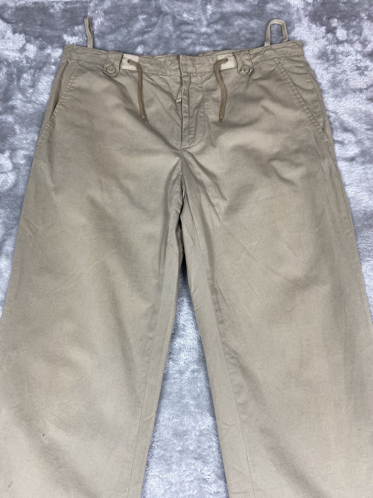 Helmut Lang Vintage Helmut Lang Drawstring Pants Size US 33 - 11 Thumbnail
