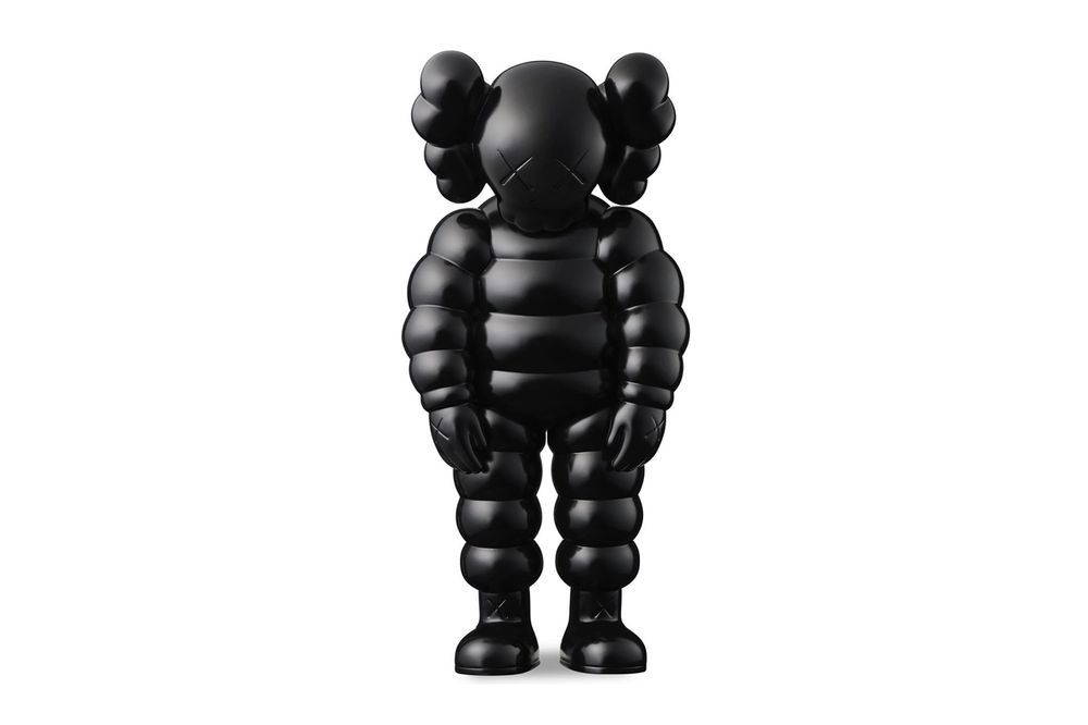 Kaws × Medicom Toy KAWS What Party Figure Black Chum Size ONE SIZE - 14 Thumbnail