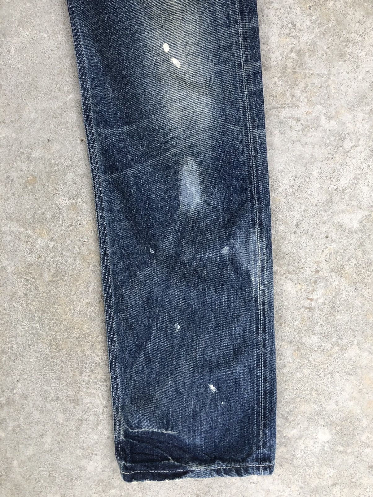 Vanquish Japanese Vanquish Distressed Jeans Painted Size US 31 - 7 Thumbnail