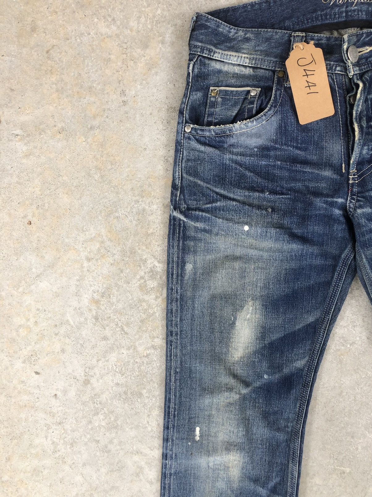 Vanquish Japanese Vanquish Distressed Jeans Painted Size US 31 - 4 Thumbnail