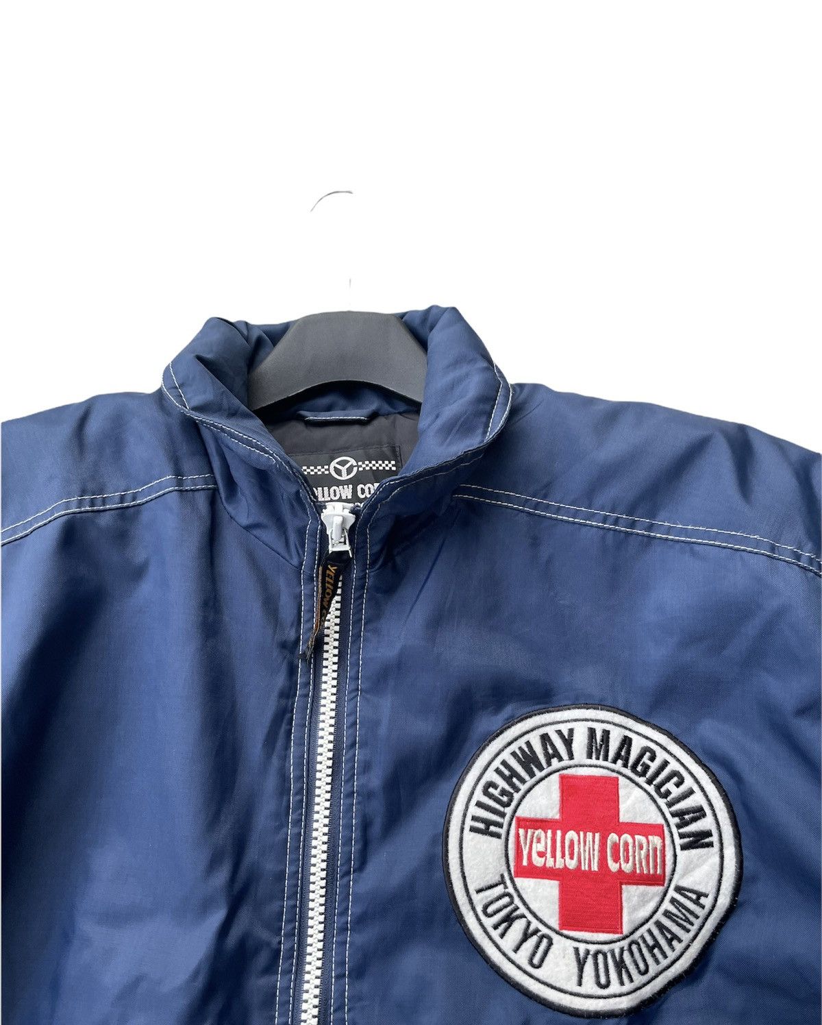 Le Grande Bleu (L.G.B.) Vintage Yellow Corn Jacket Size US XXL / EU 58 / 5 - 5 Thumbnail