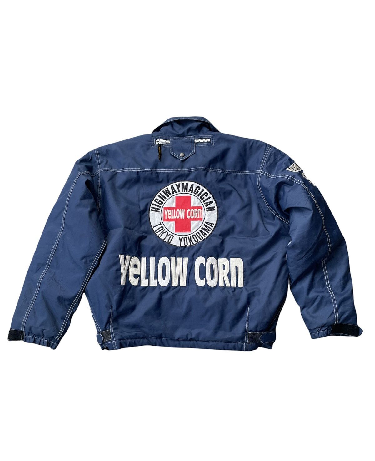 Le Grande Bleu (L.G.B.) Vintage Yellow Corn Jacket Size US XXL / EU 58 / 5 - 1 Thumbnail