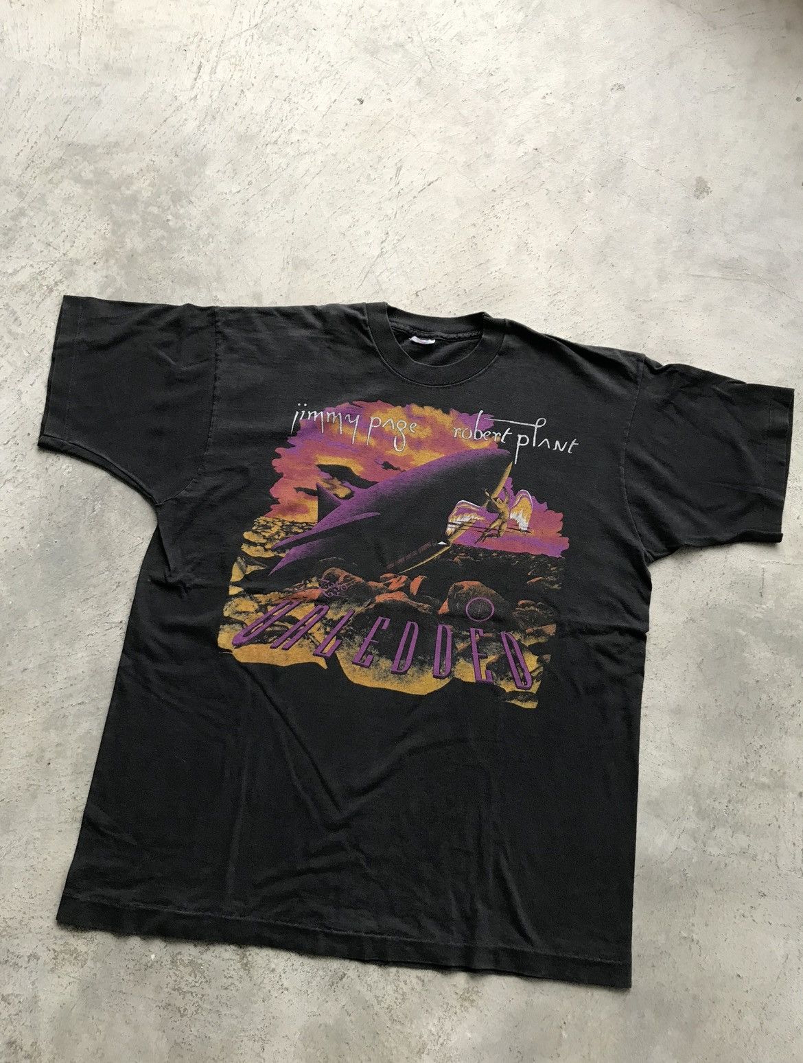 Vintage Jimmy page Robert plant Tee