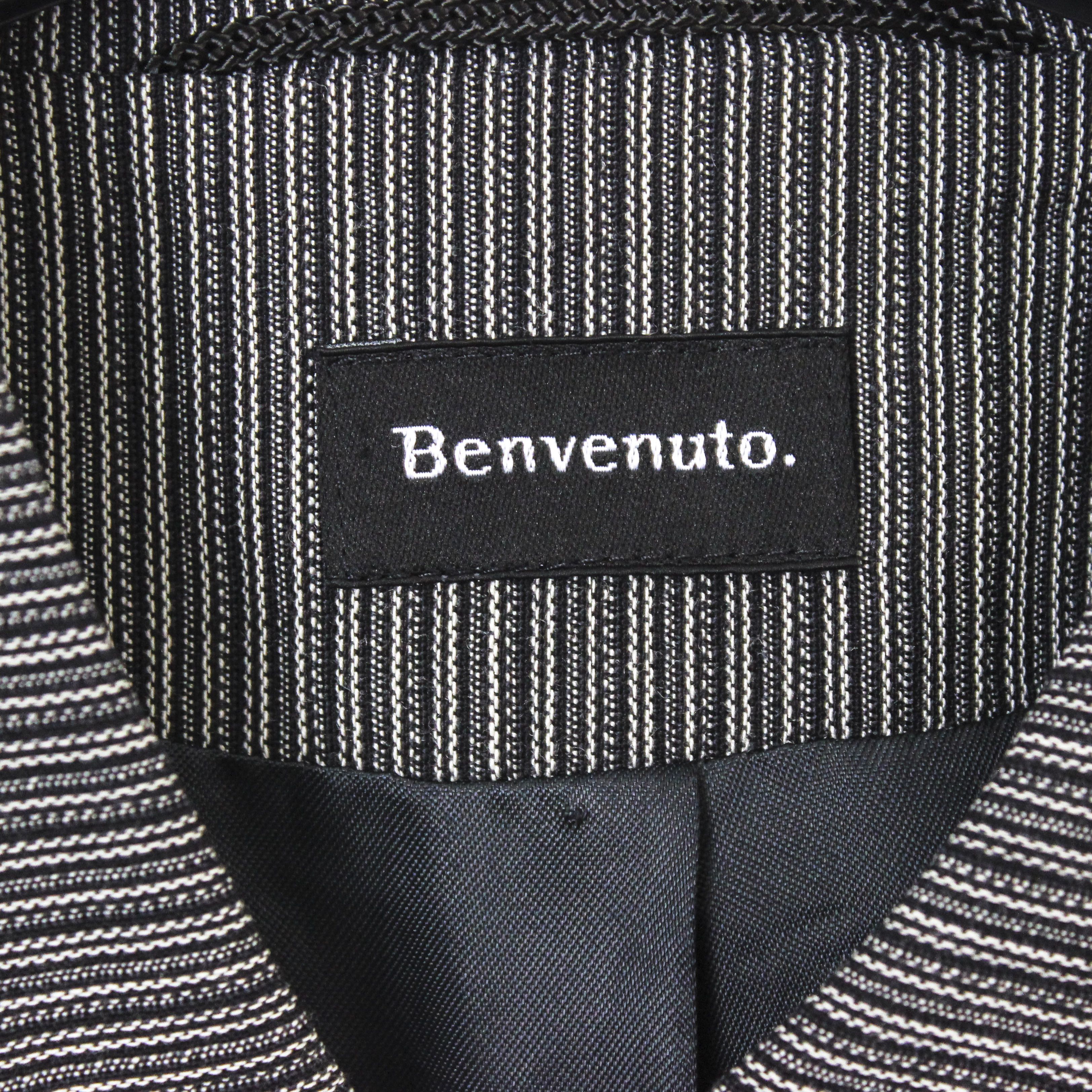 Other BENVENUTO Wool 5 Button Blazer Jacket Coat EU 50L Striped Size 40L - 6 Thumbnail