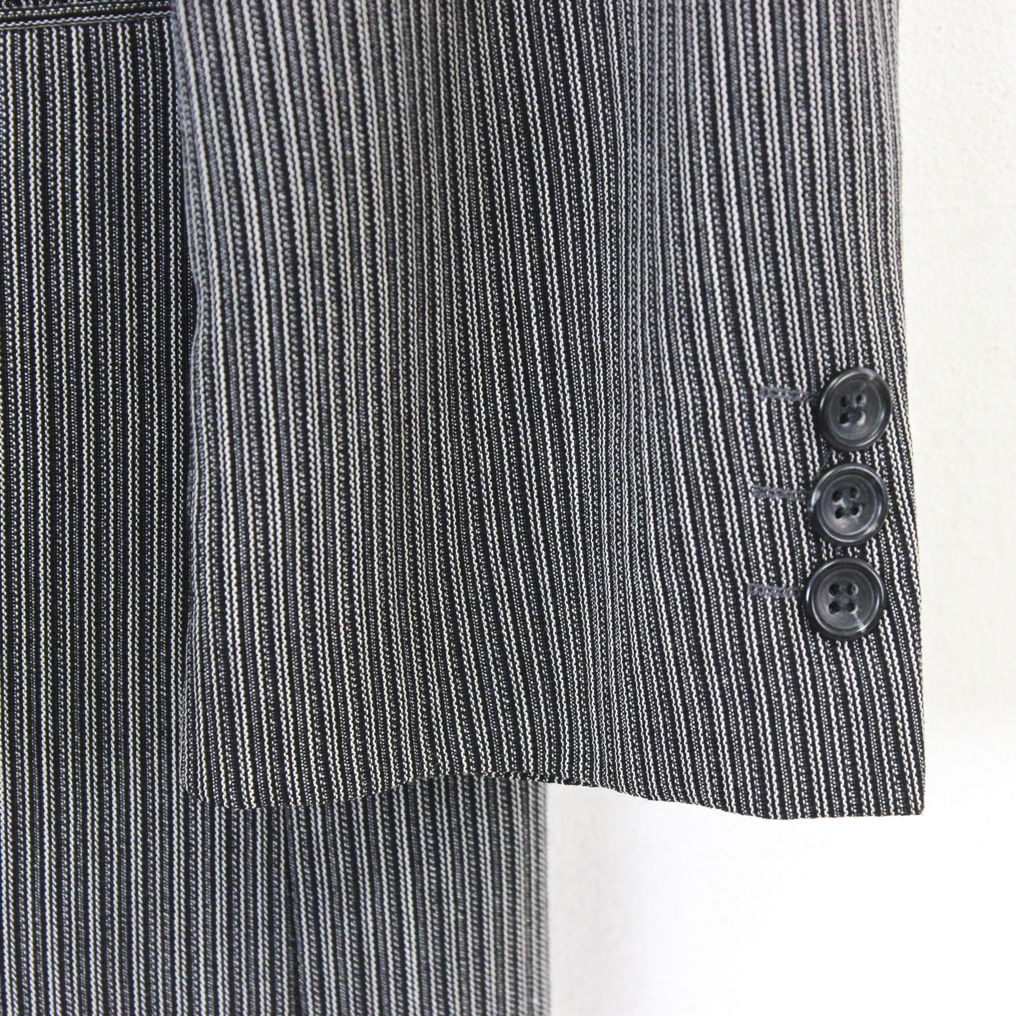 Other BENVENUTO Wool 5 Button Blazer Jacket Coat EU 50L Striped Size 40L - 4 Thumbnail