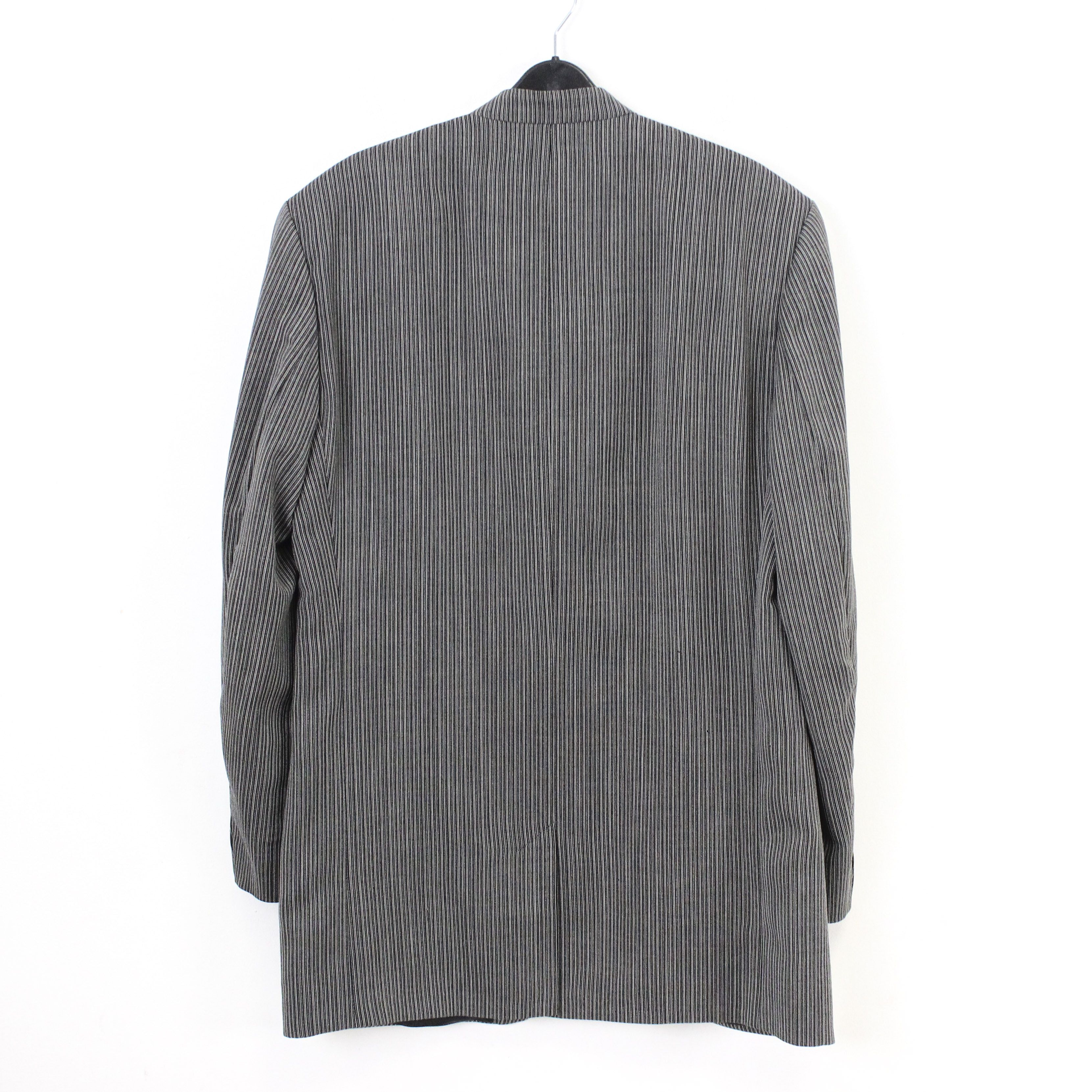 Other BENVENUTO Wool 5 Button Blazer Jacket Coat EU 50L Striped Size 40L - 5 Thumbnail
